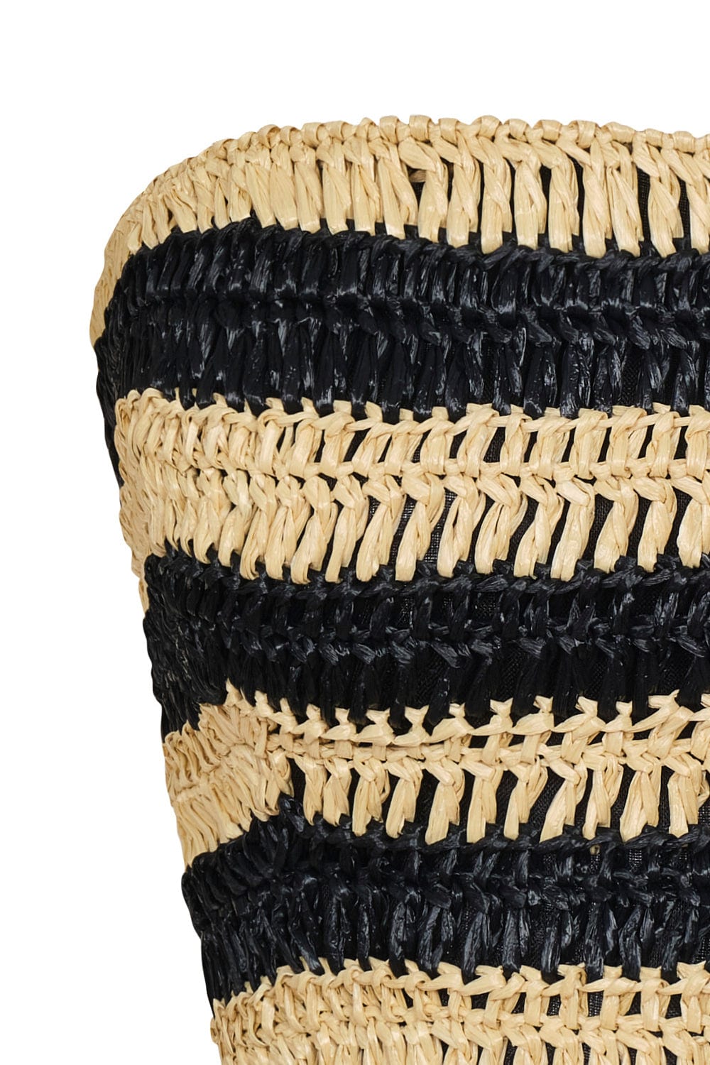 Crop top memorias crema negro - imagen 4
