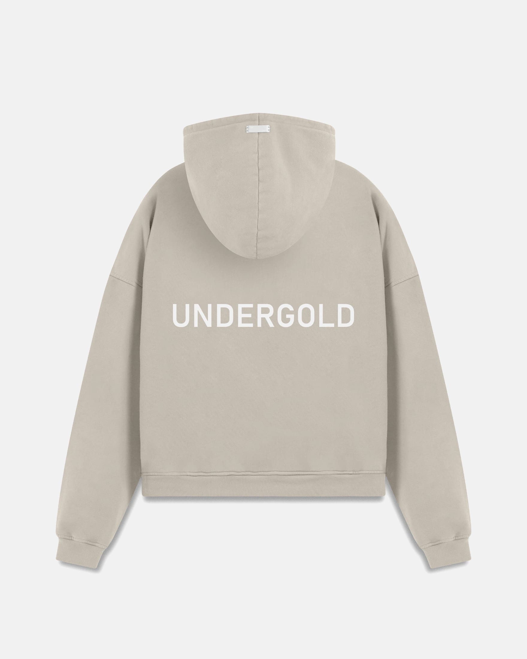 Line Basic Hoodie Cream - imagen 1