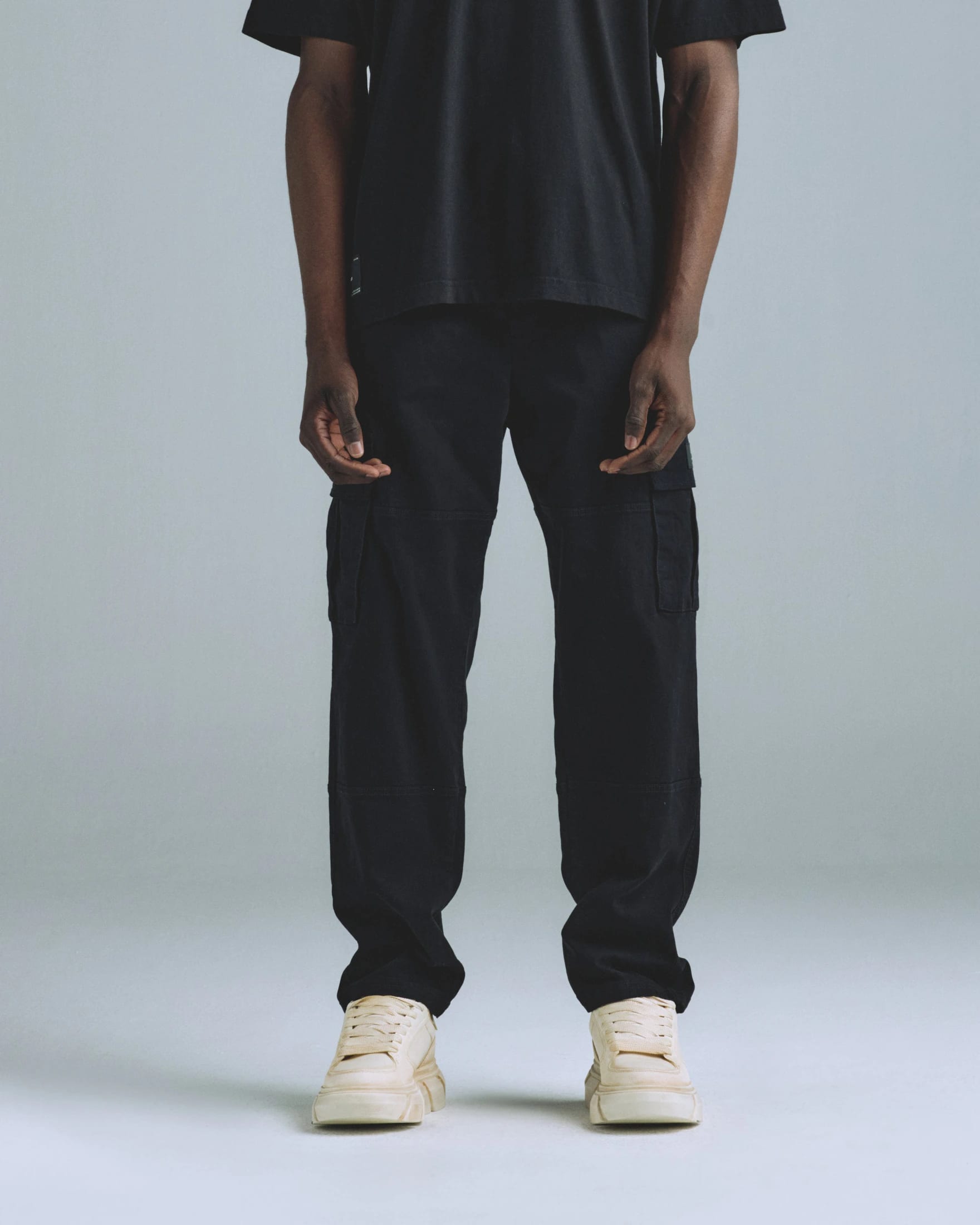Basics Relaxed Cargo Pant Gray - imagen 3