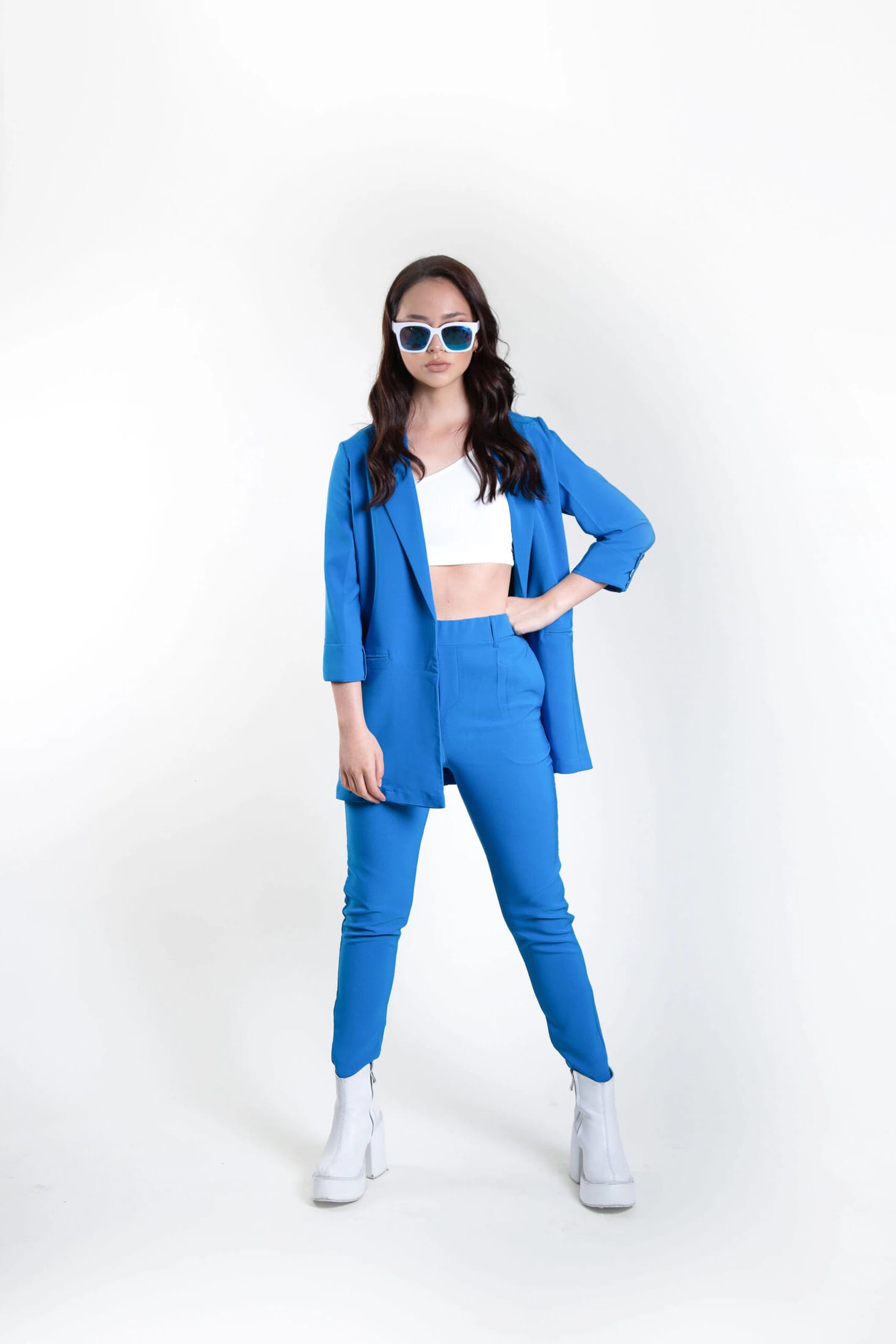 Pantalón Chaplin  Dama Azul Rey - imagen 3