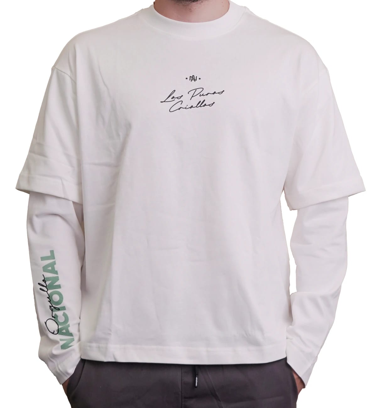 CAMIBUZO BLANCO HOMBRE FRENTE AN LPC - imagen 1