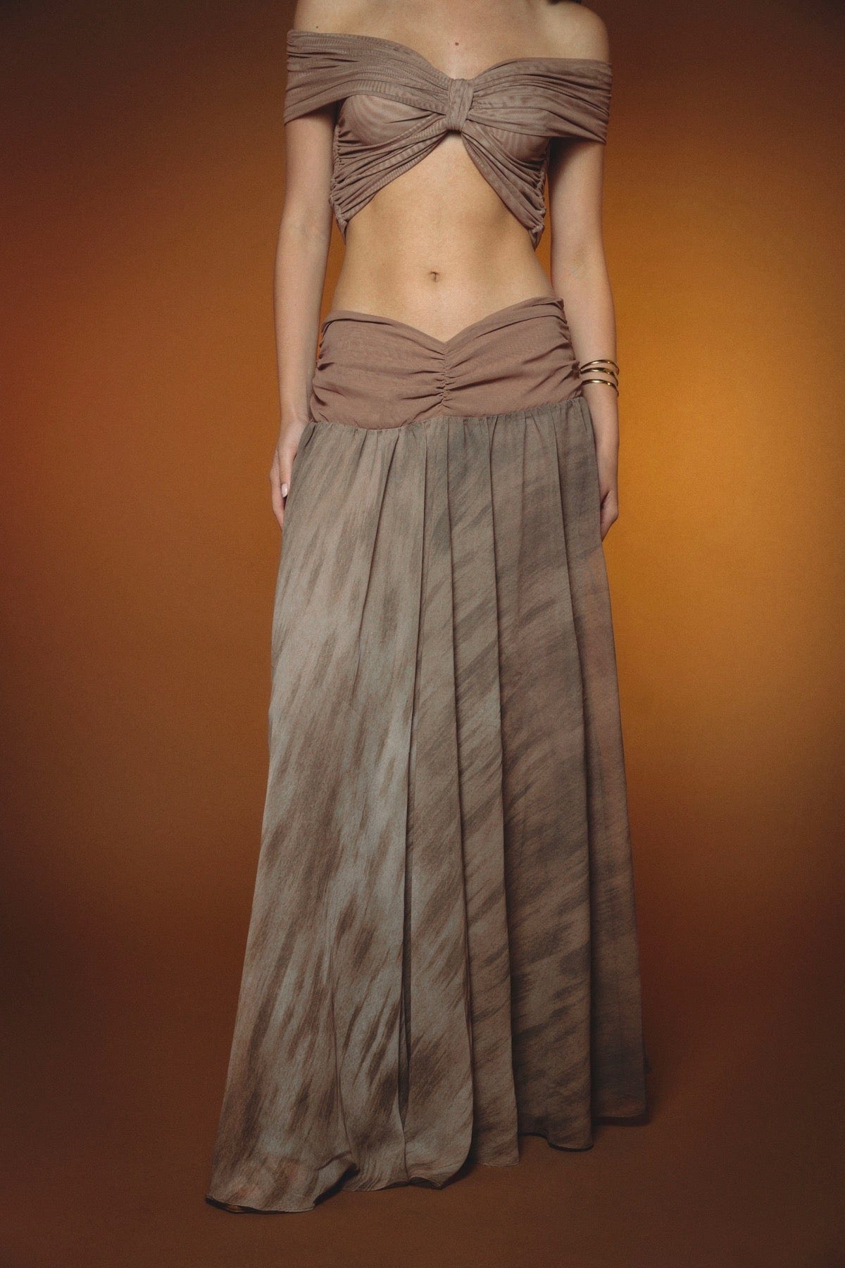 Amara Skirt | Golden Veil - imagen 1
