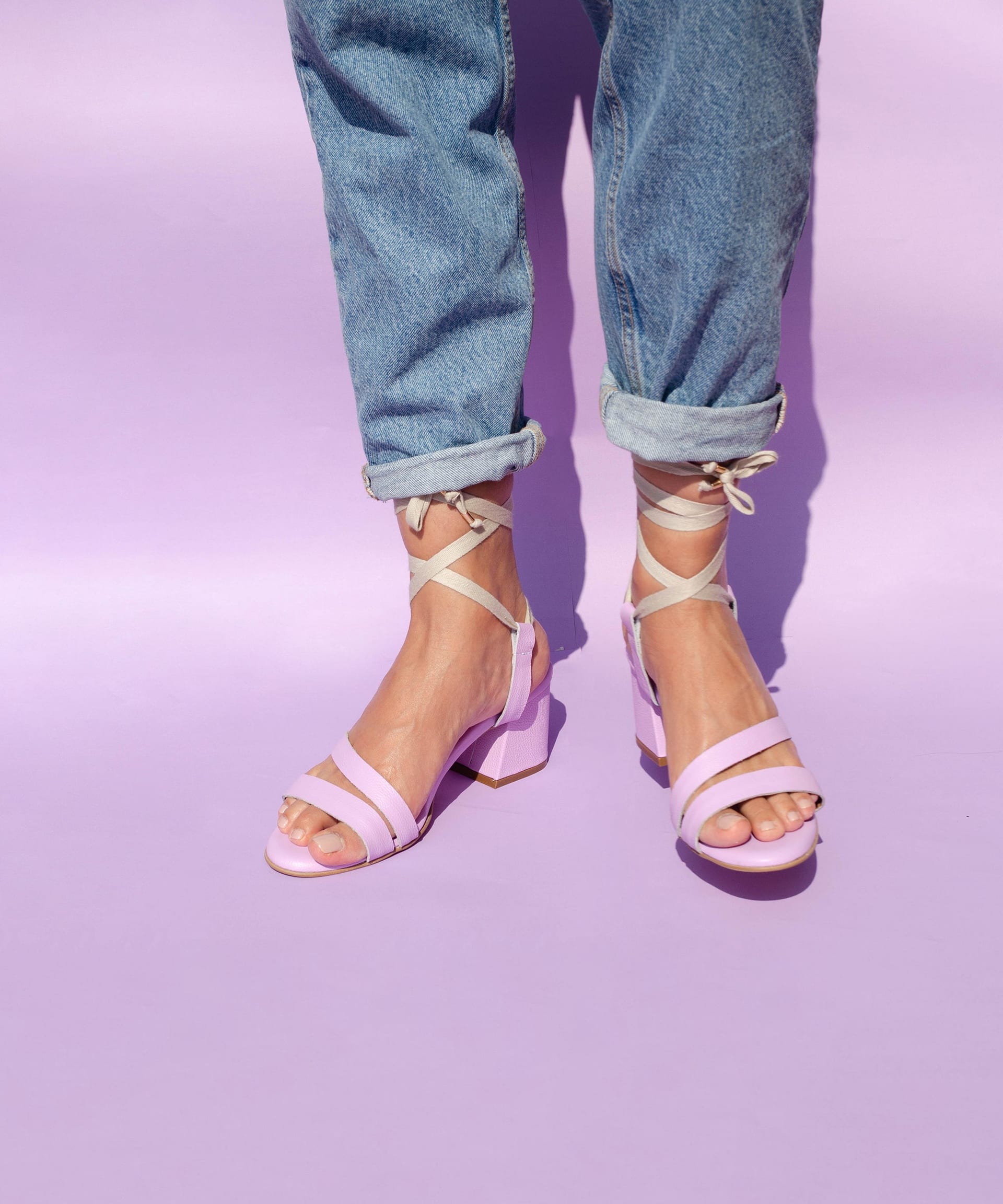 Dela duo sandals - Lila - imagen 5
