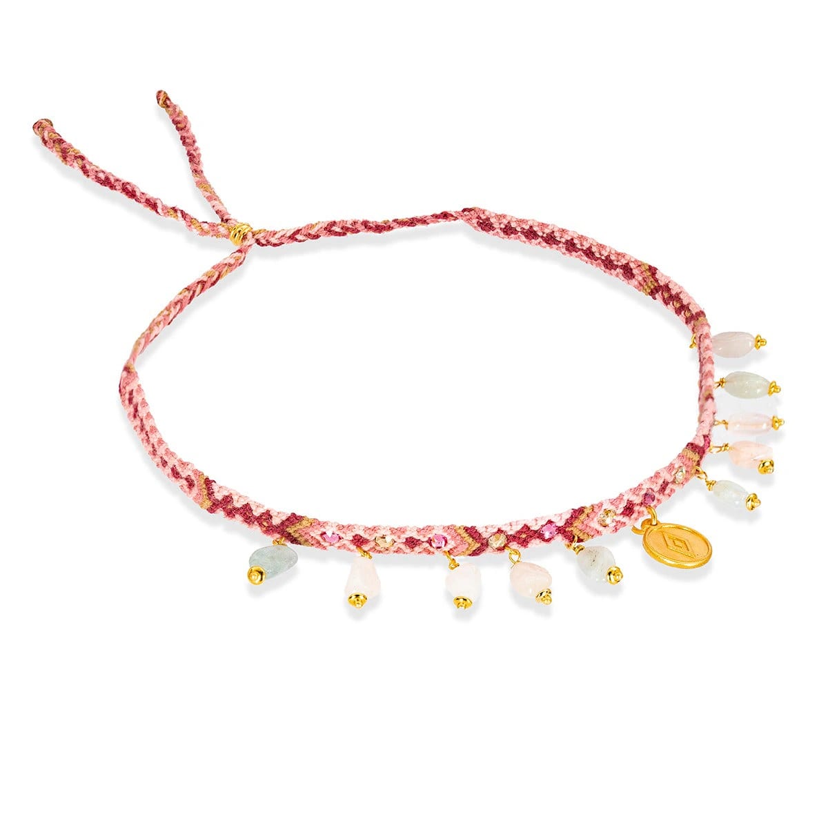 Choker Wayuu Kalepsu | Pink Aura - imagen 4