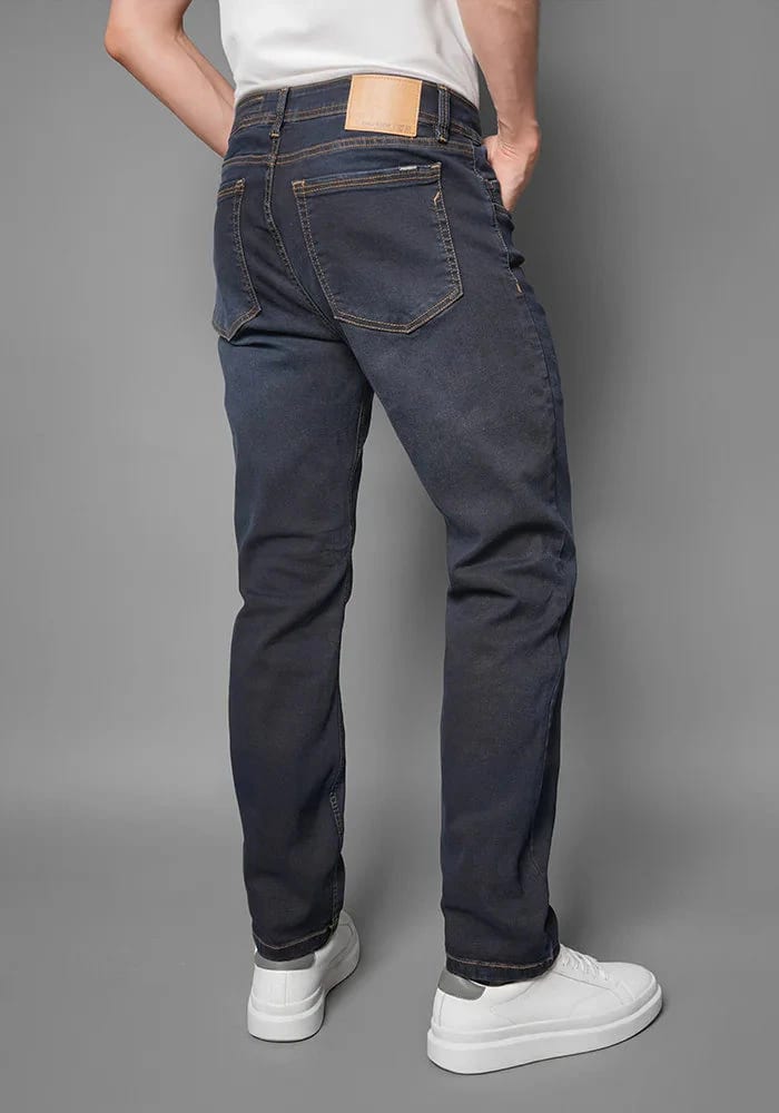 Jean para Hombre Azul Oscuro con Dirty - imagen 2