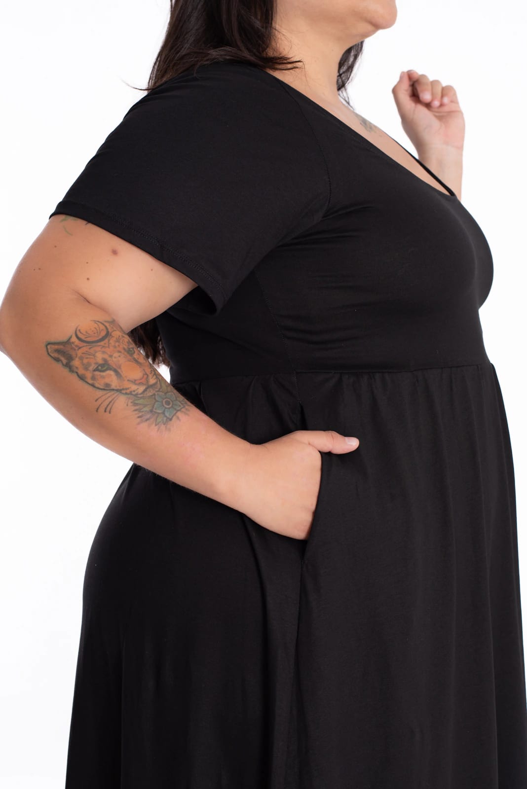 Vestido Vanessa Negro - imagen 4