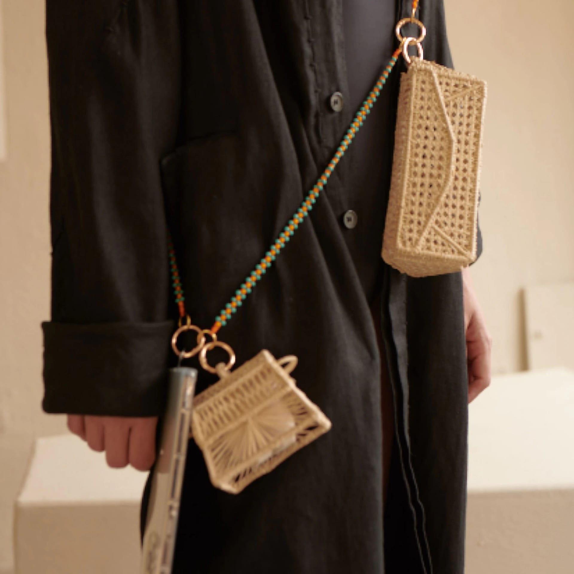 Strap Viajero En Chaquiron - Bosque Verde - imagen 2