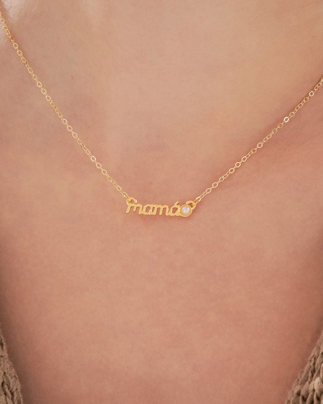 Collar Mamá Perla + Sobre de regalo - imagen 1