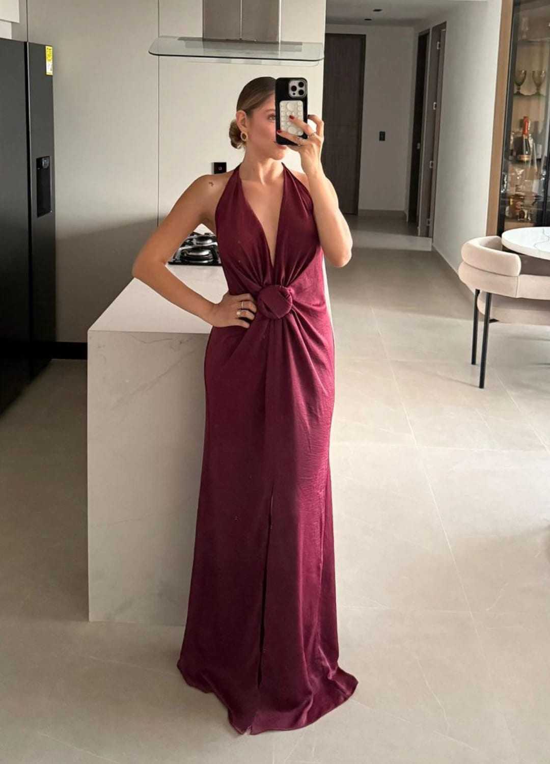 Vestido Teresa Borgoña - imagen 2