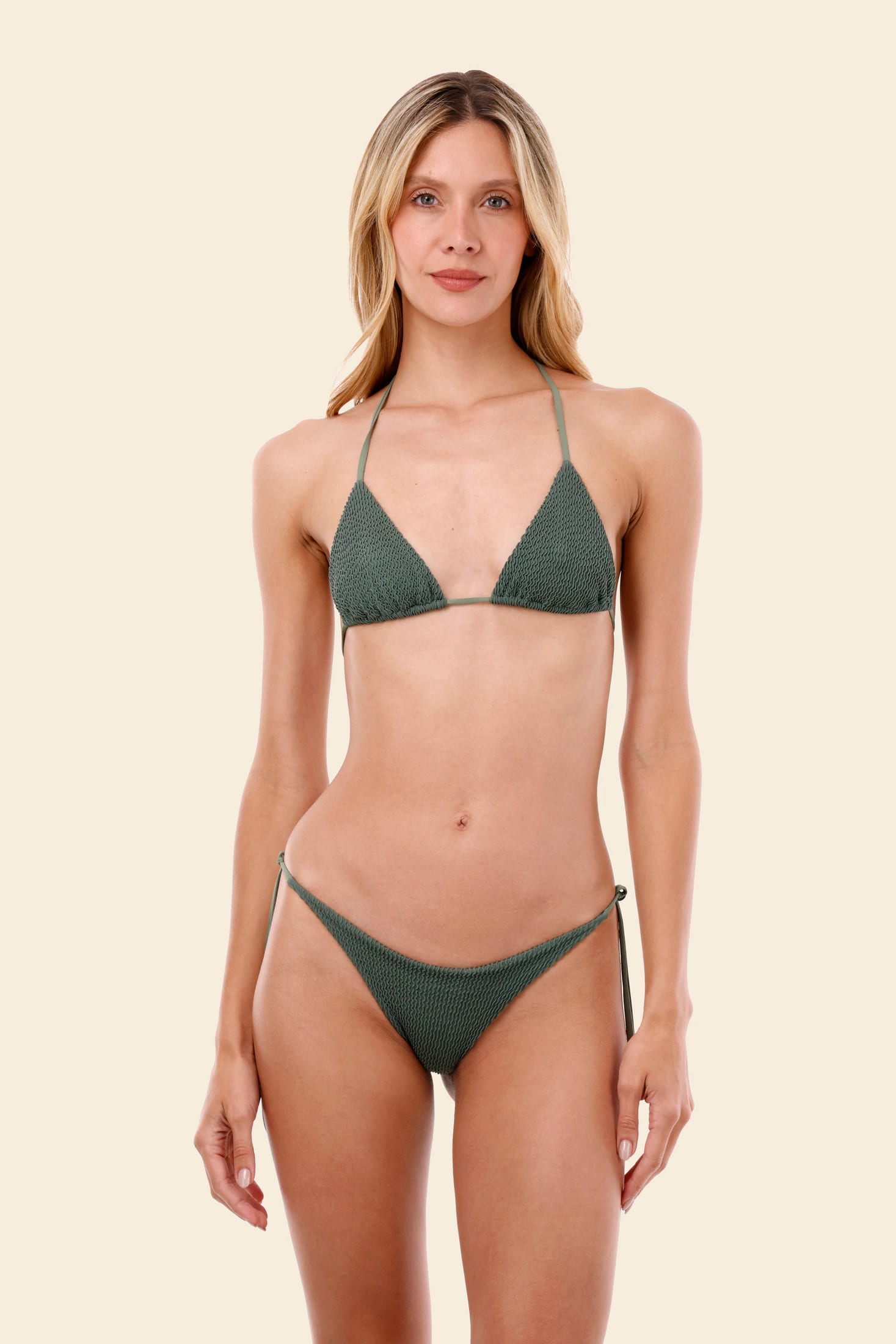 Textured Wave Serenity Green Sky Dolly Bottom - imagen 2