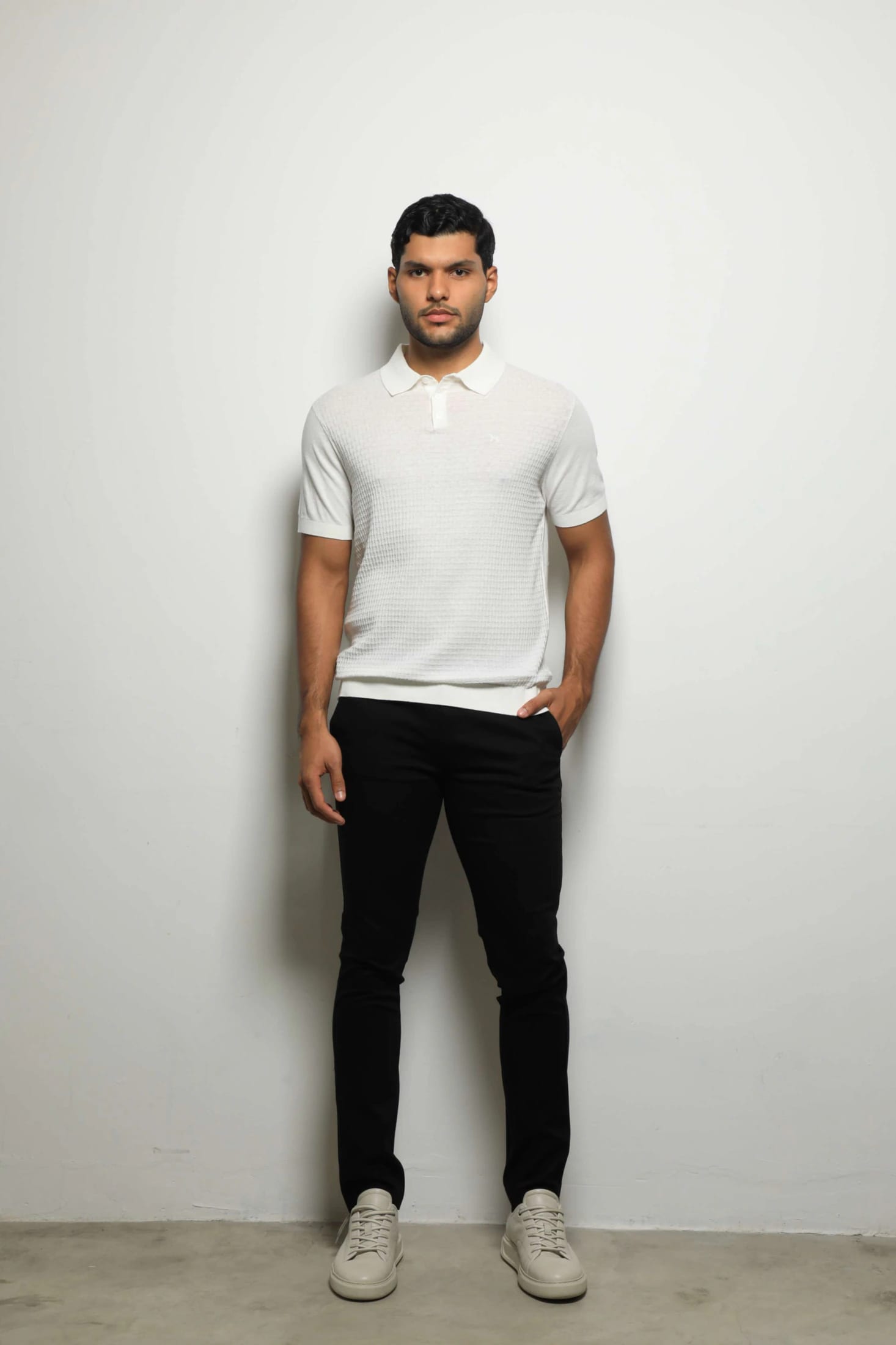 Suéter Tejido Fashion Blanco - imagen 1