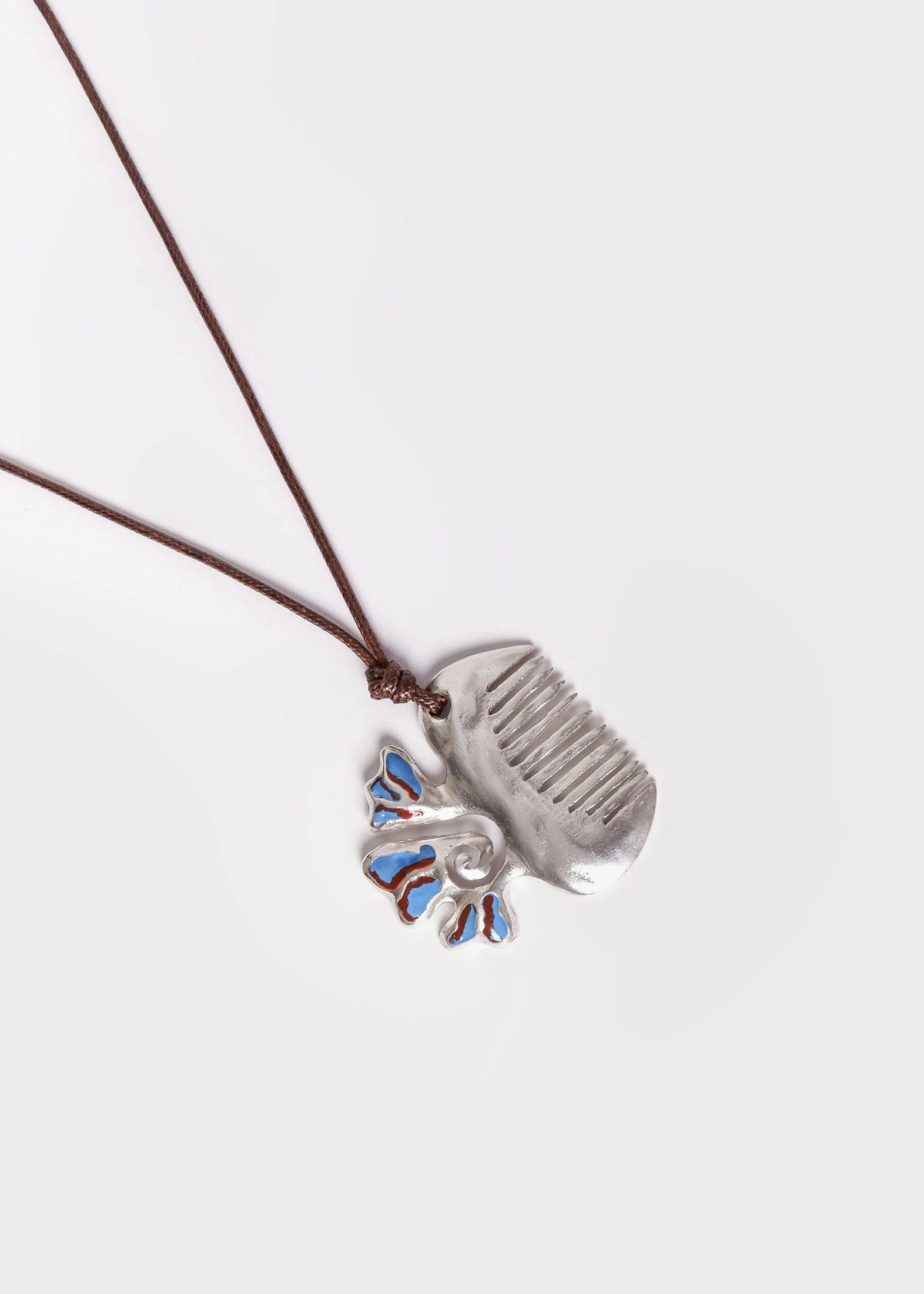 Collar Peineta Azul - imagen 1