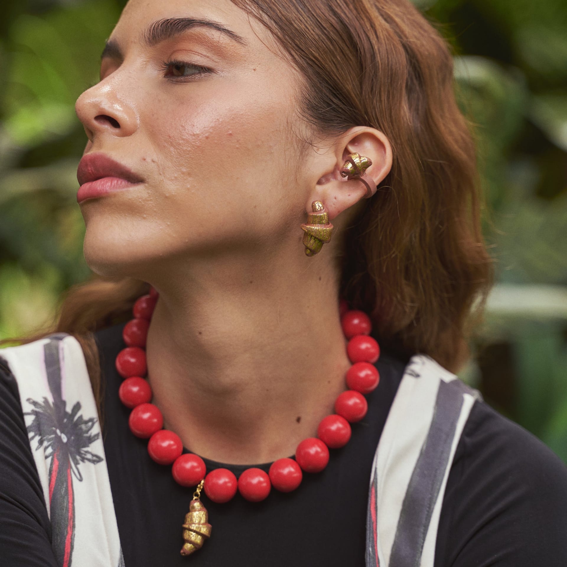 Collar Croissant de Navidad - imagen 1