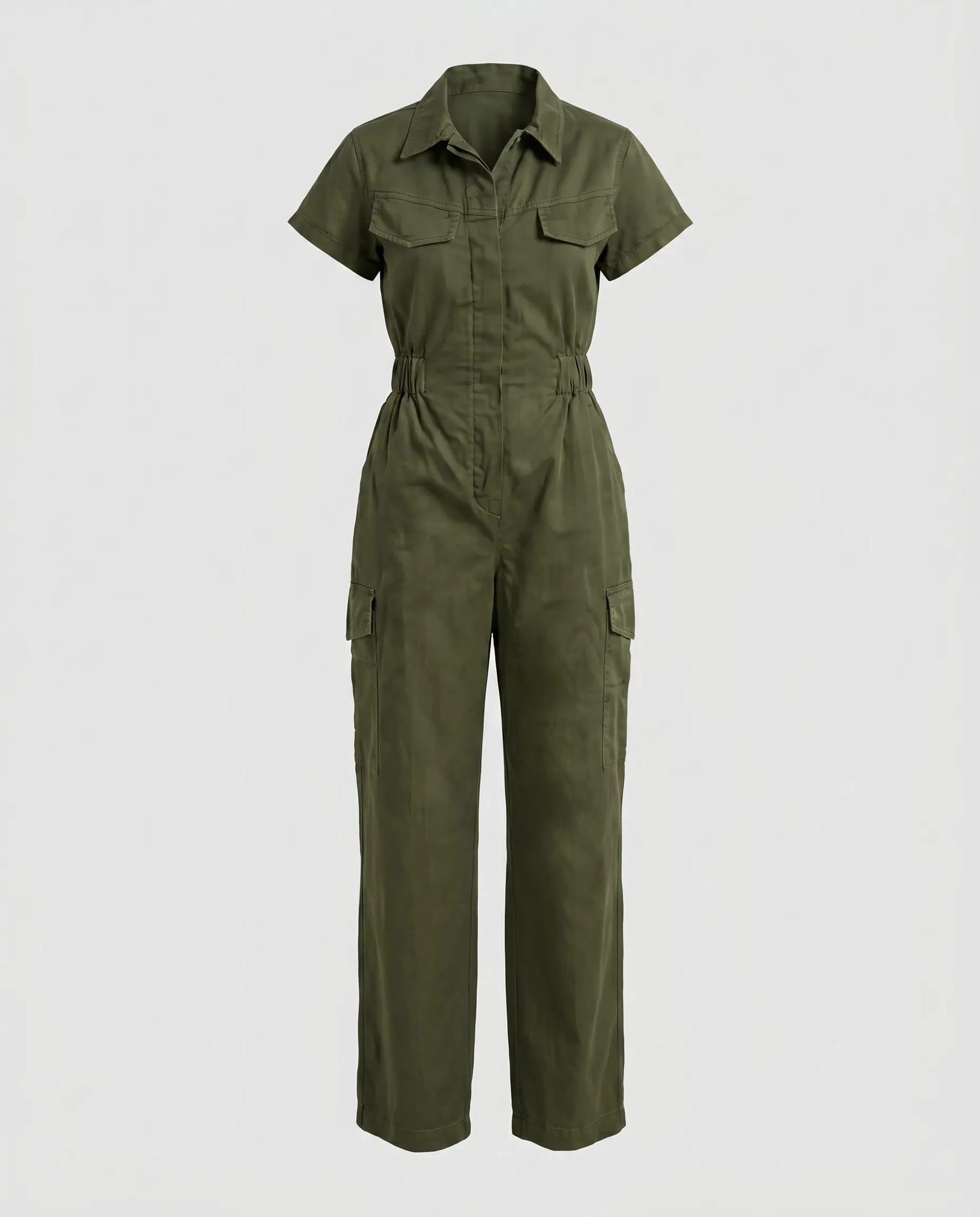 Organic Cotton Cargo Jumpsuit - imagen 6