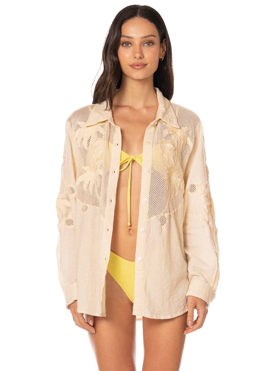 Maaji Beach Netting Rory Long Shirt - imagen 1