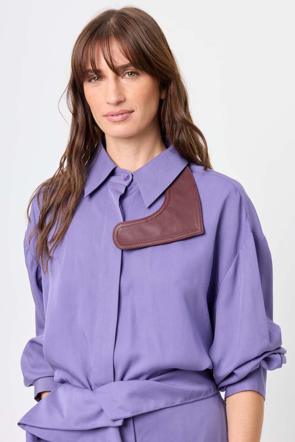 Leather Neck Tie - imagen 7
