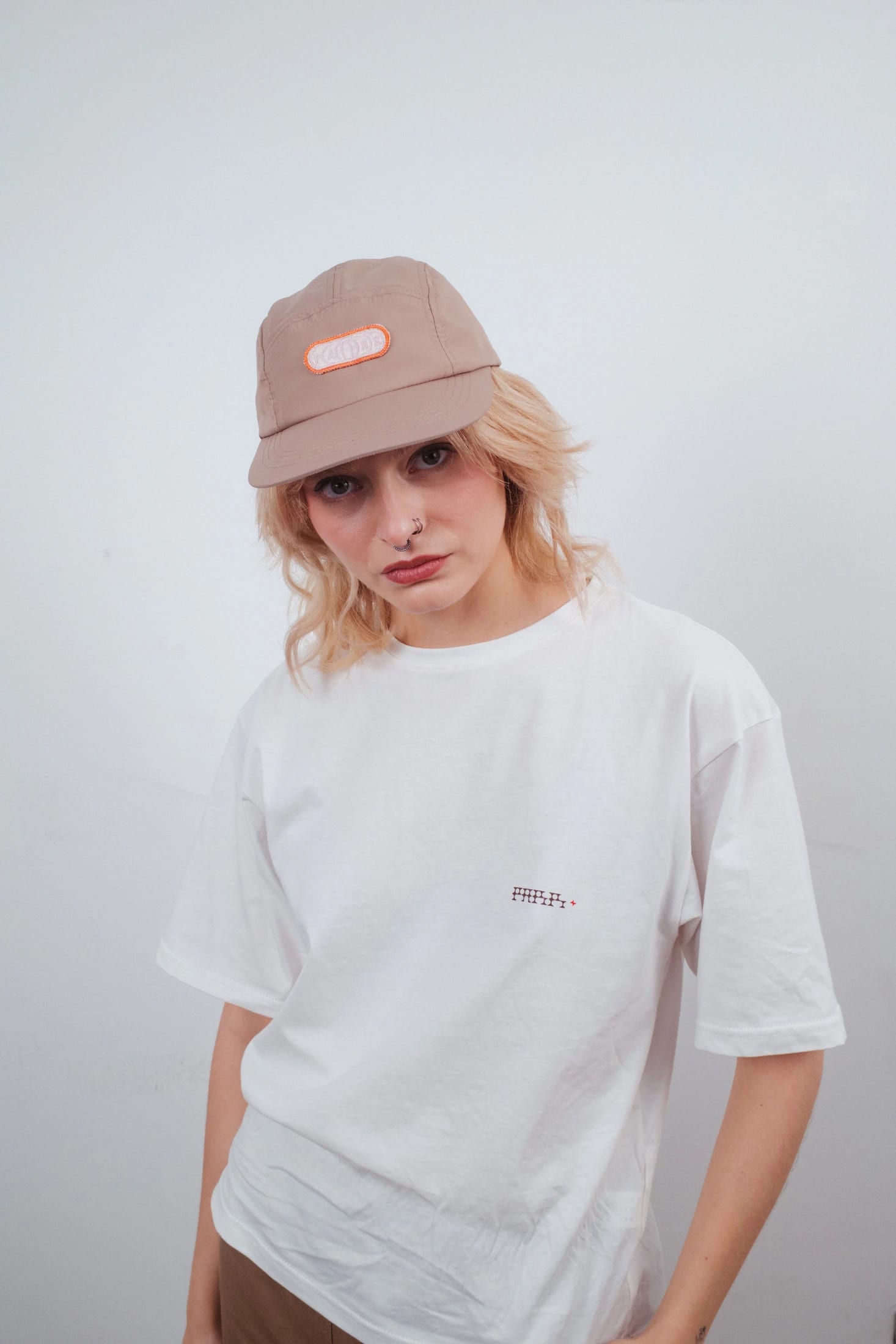 Gorra Five Panel Beige - imagen 3
