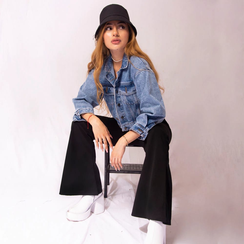 Chaqueta Denim Oversize - imagen 1