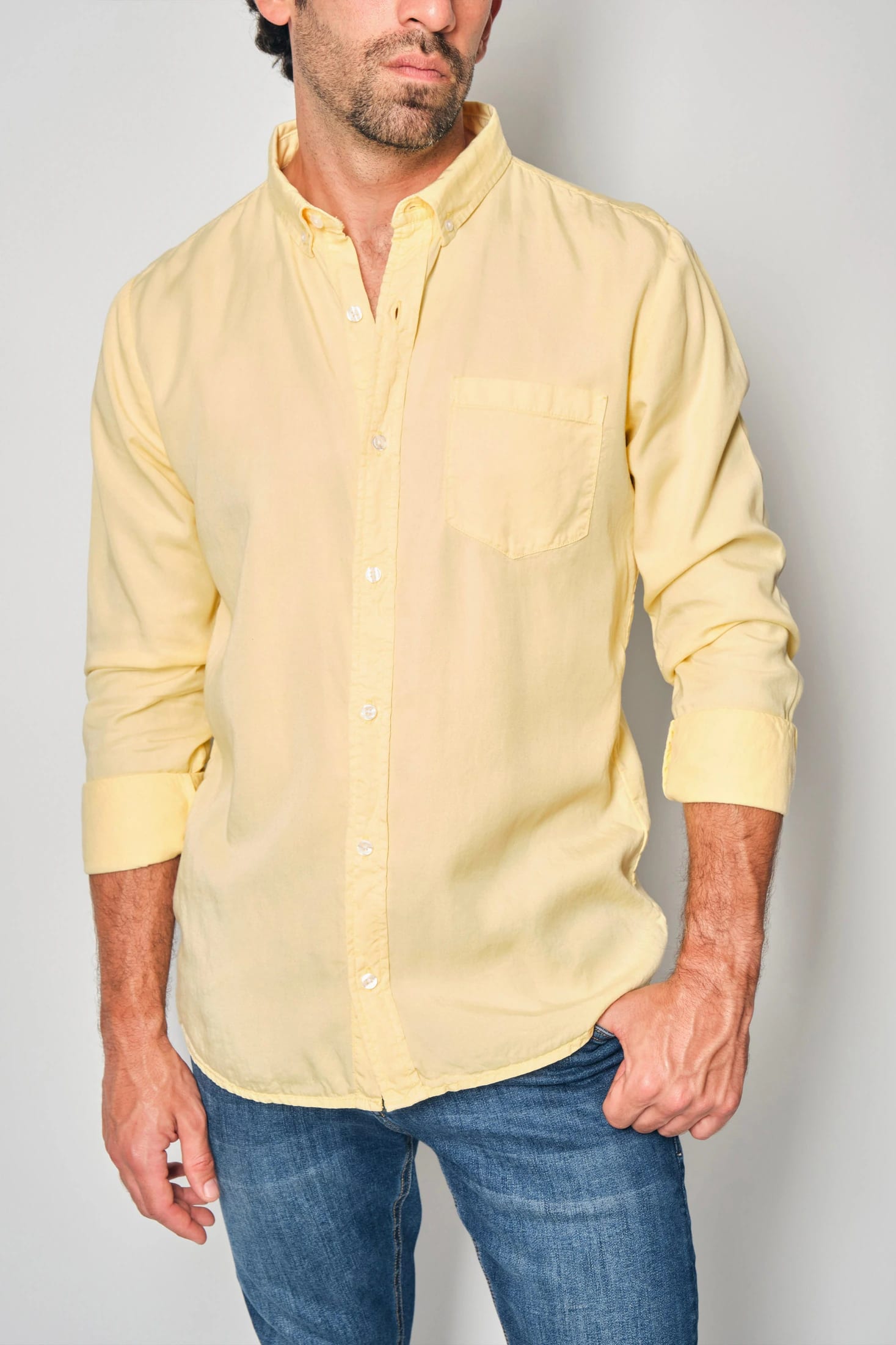 CAMISA LYOCELL BUTTER - imagen 1