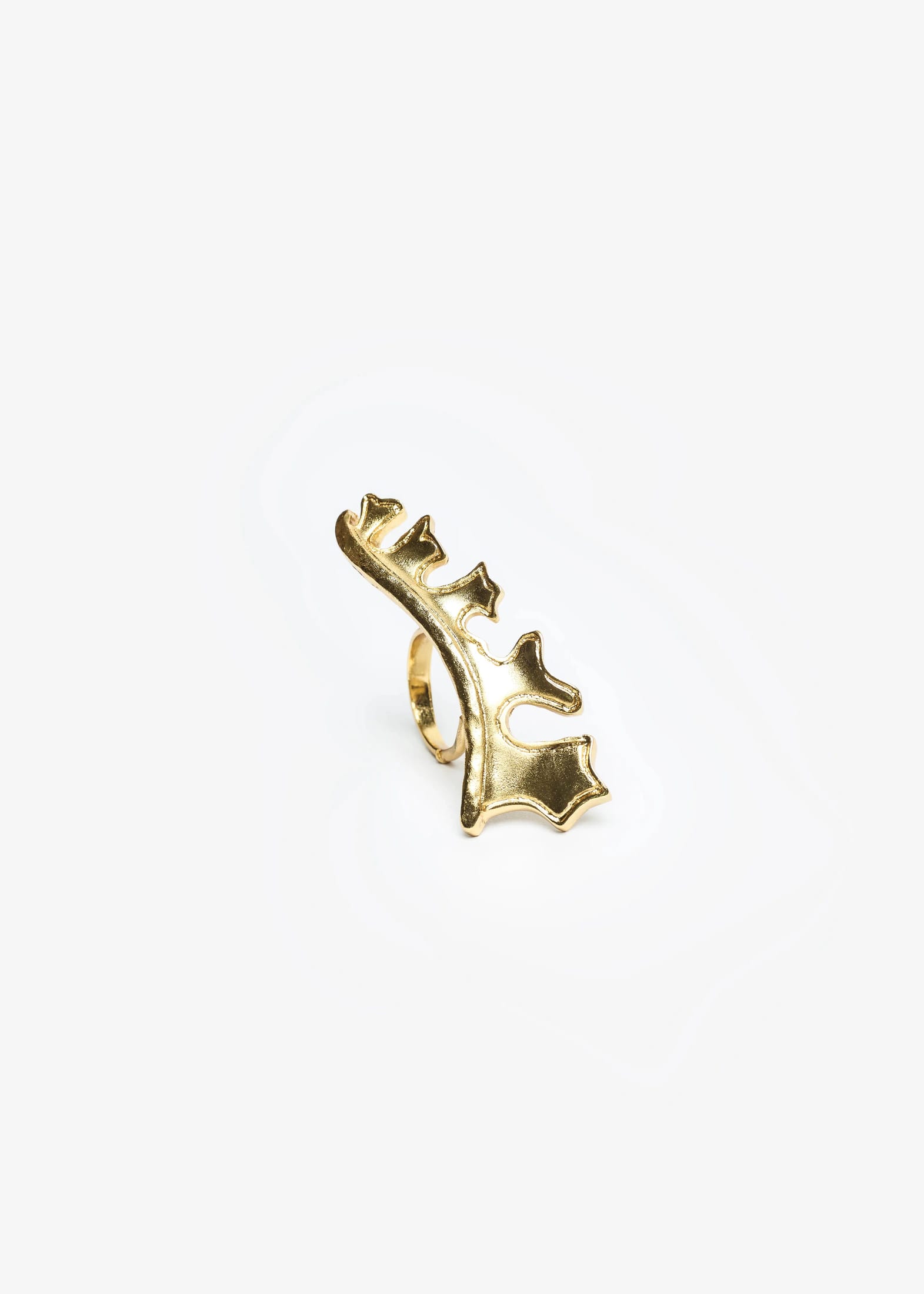 CLOSED EYE PETAL RING - imagen 2