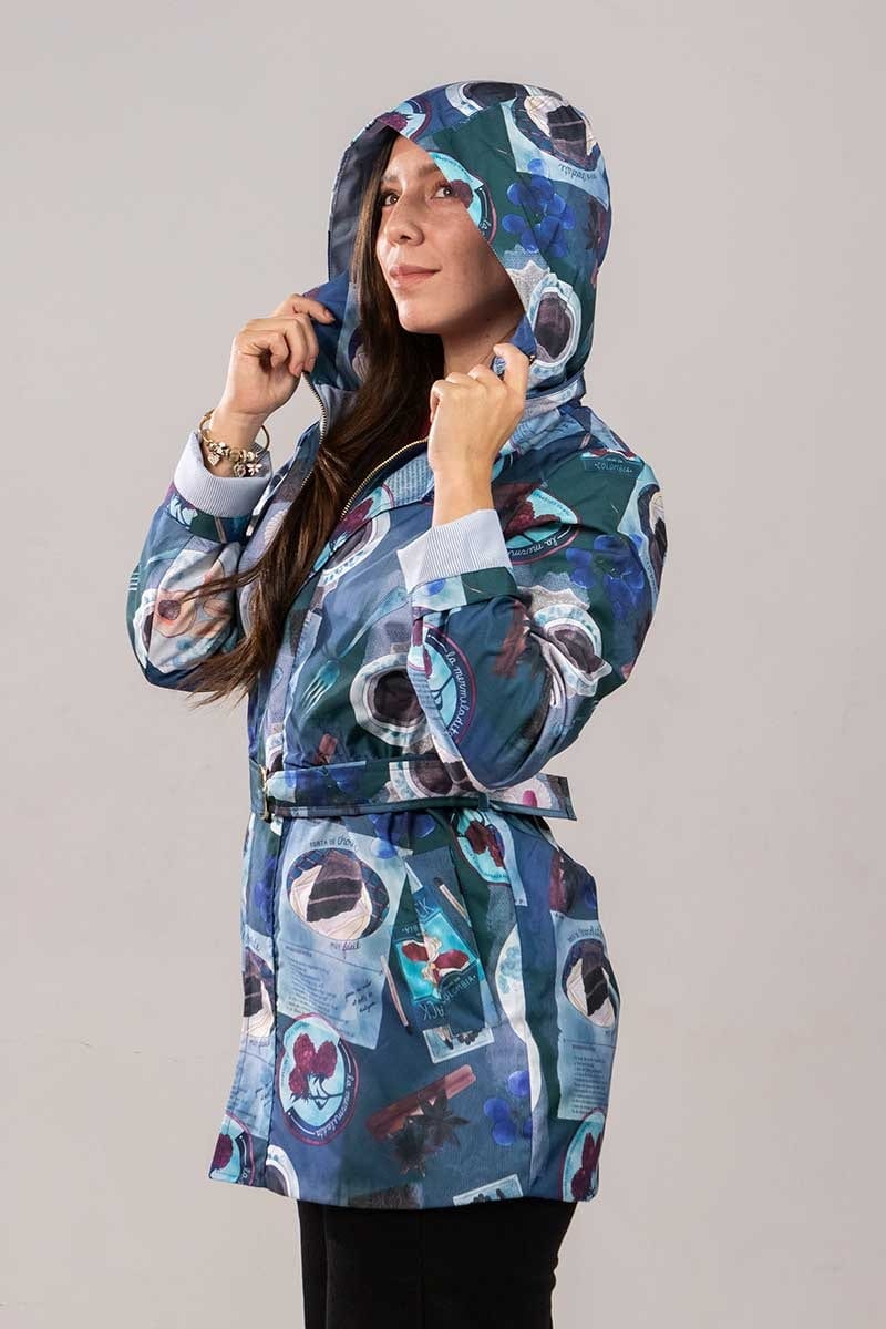 Parka Trench Tinto De Medianoche - imagen 6