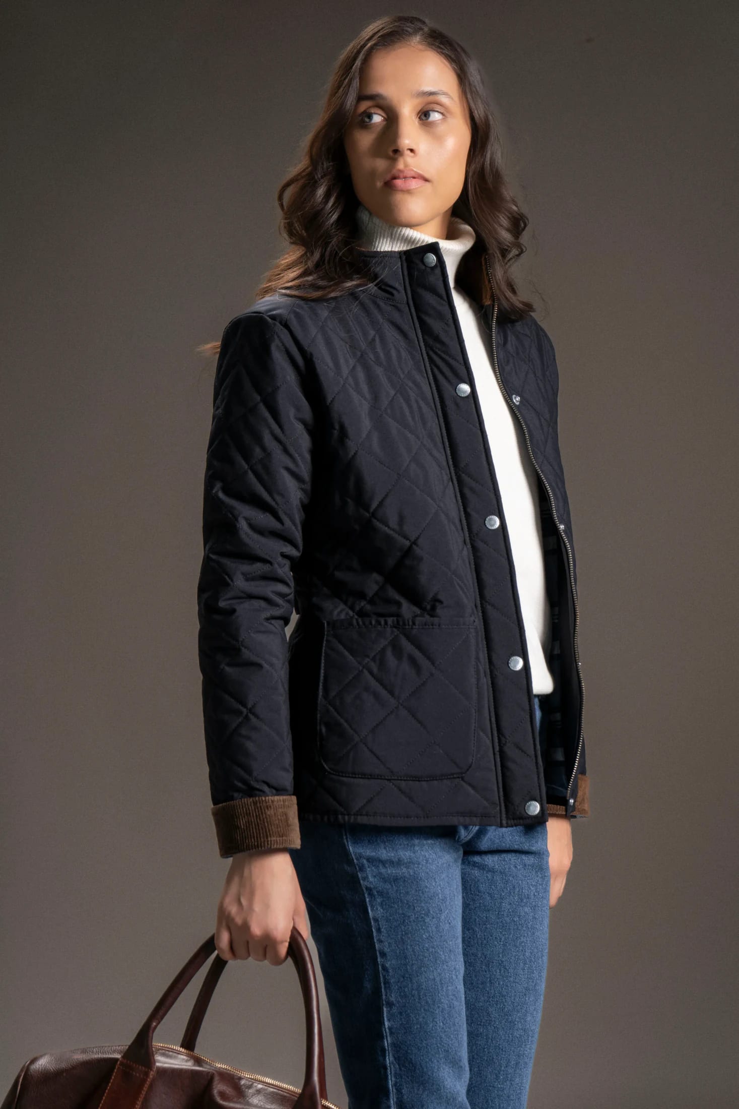 Chaqueta Berkeley Mujer Azul Oscuro - imagen 8