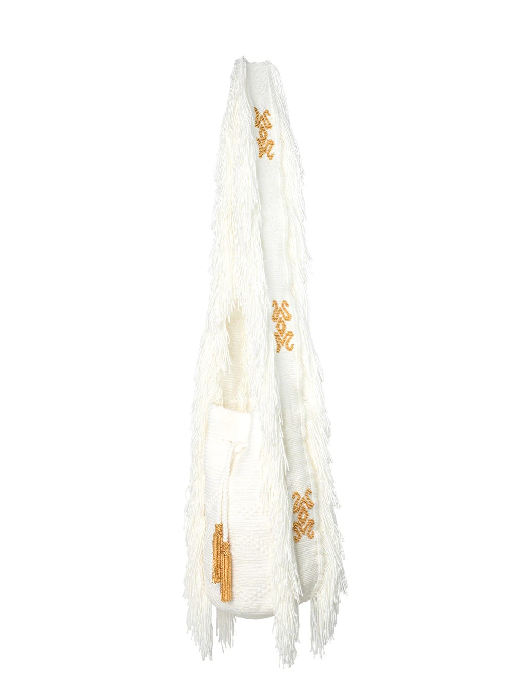 Basic wayuu kamsa Soul Pearl Gold - imagen 1