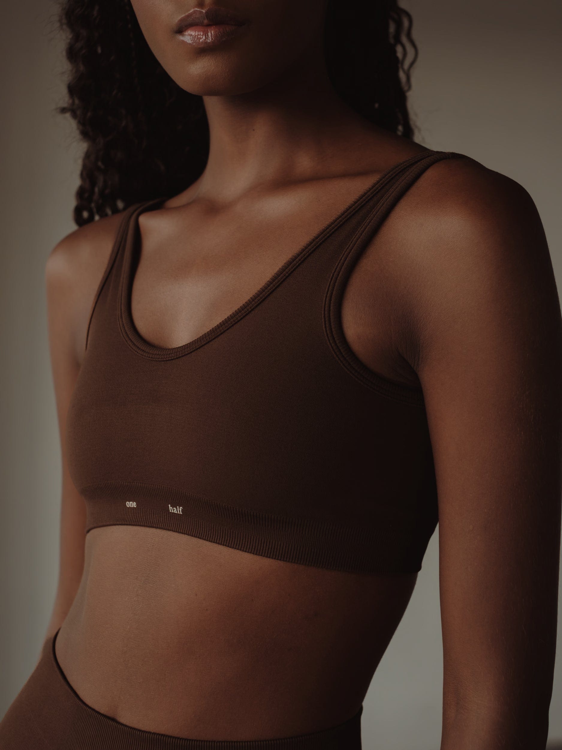 ELEMENTAL FIT SEAMLESS TOP - SEPIA - imagen 1