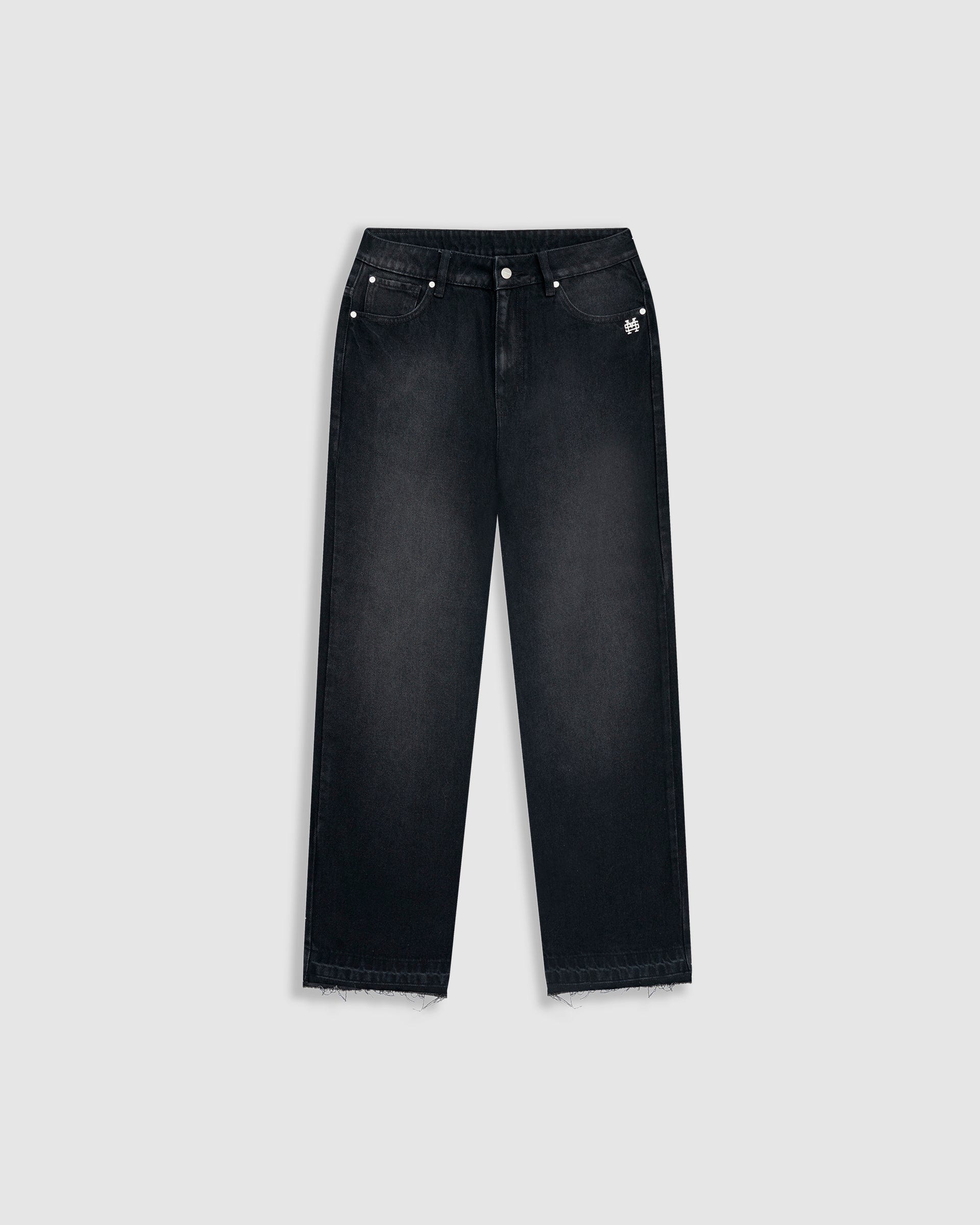 Flared Pants - Negro Desgastado - imagen 1