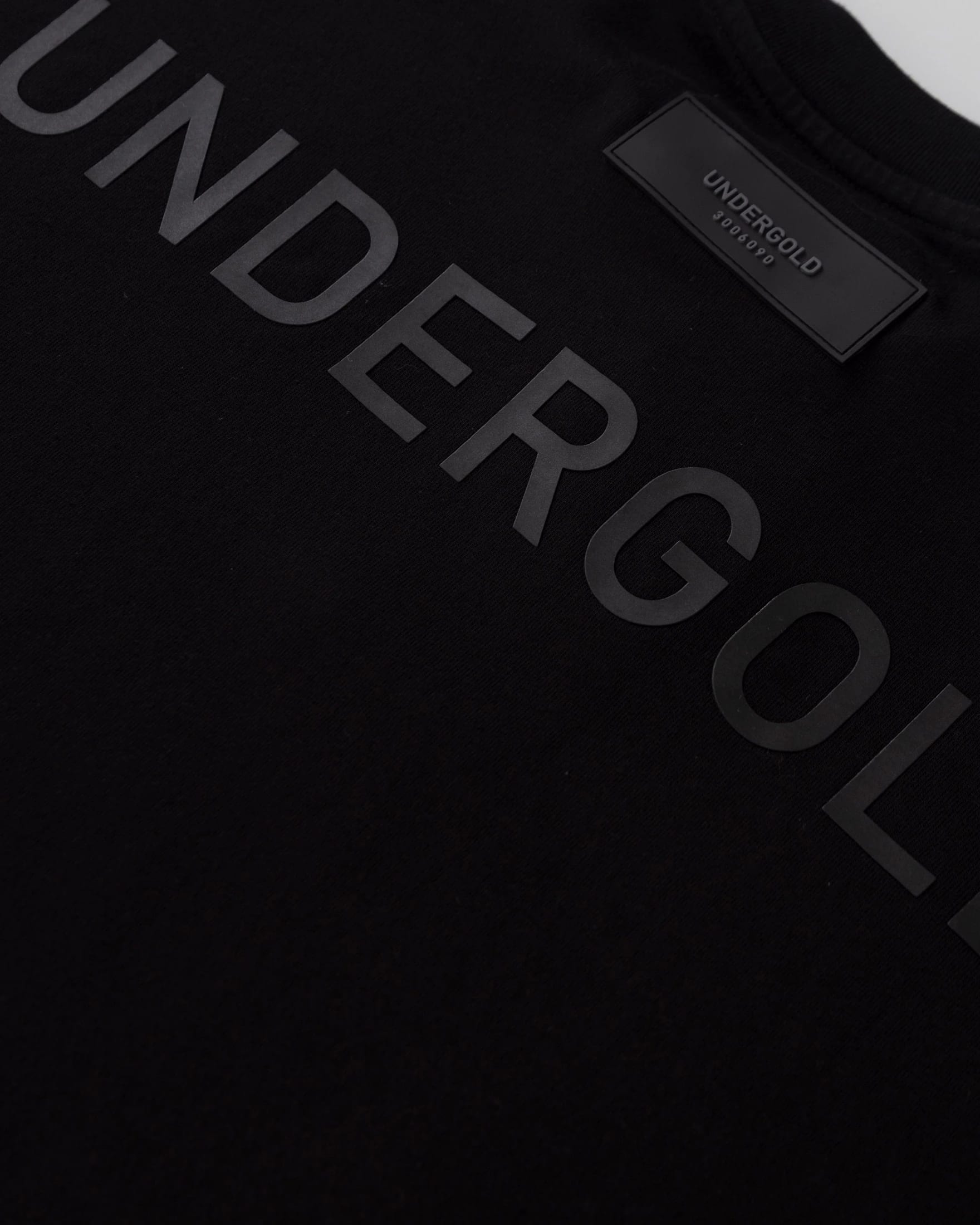 Line Logo Long Sleeve Boxy Fit Tshirt Black - imagen 4