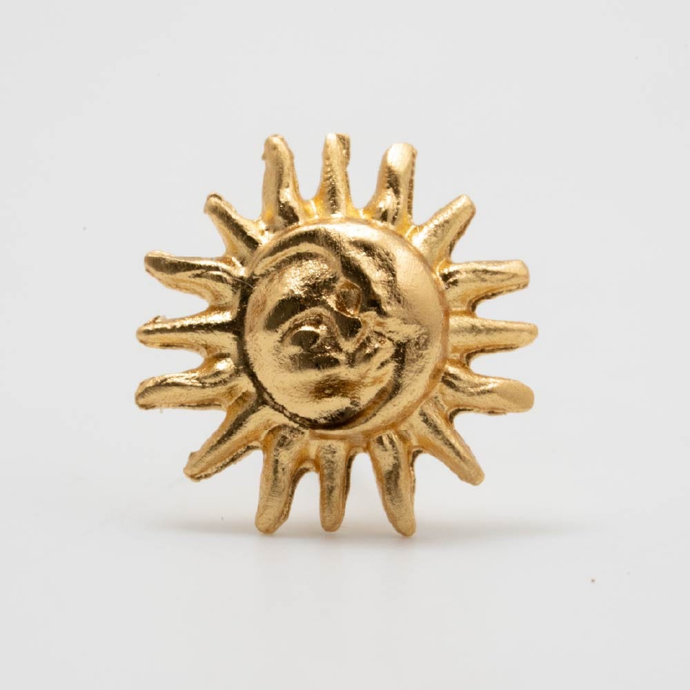 Aretes Topo Sol de Rumbo - imagen 3