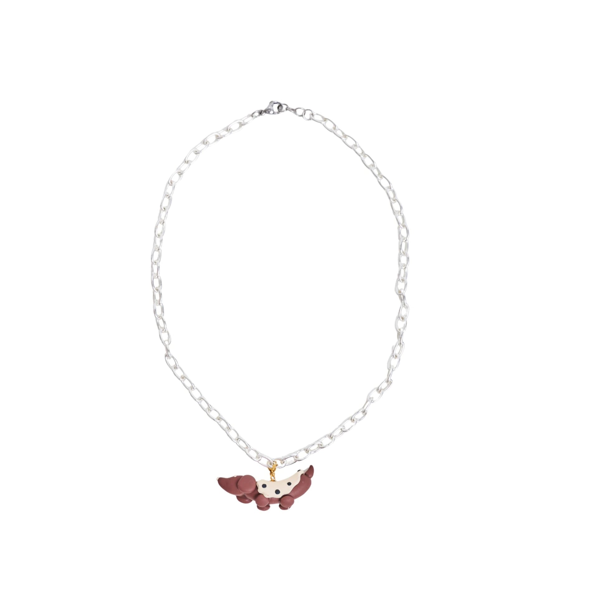 Collar HotDots plateado - imagen 1
