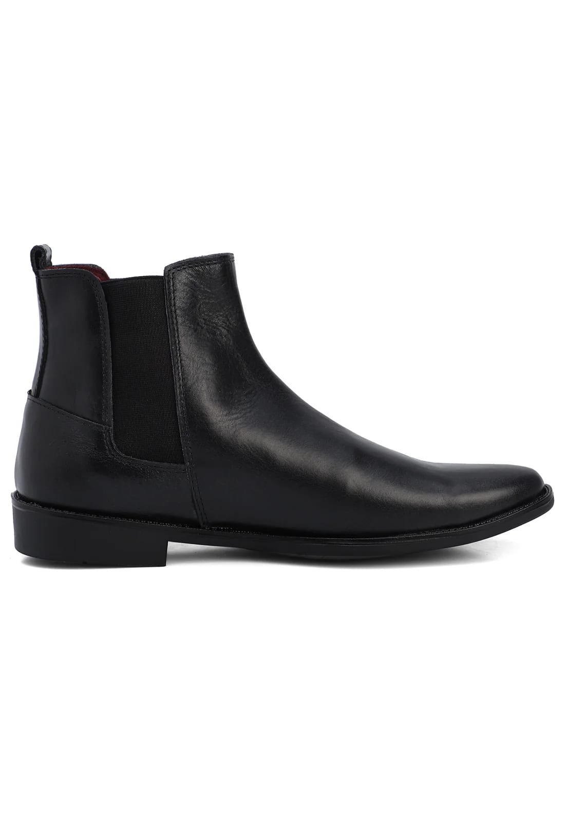 Botines chelsea negros en cuero - imagen 7