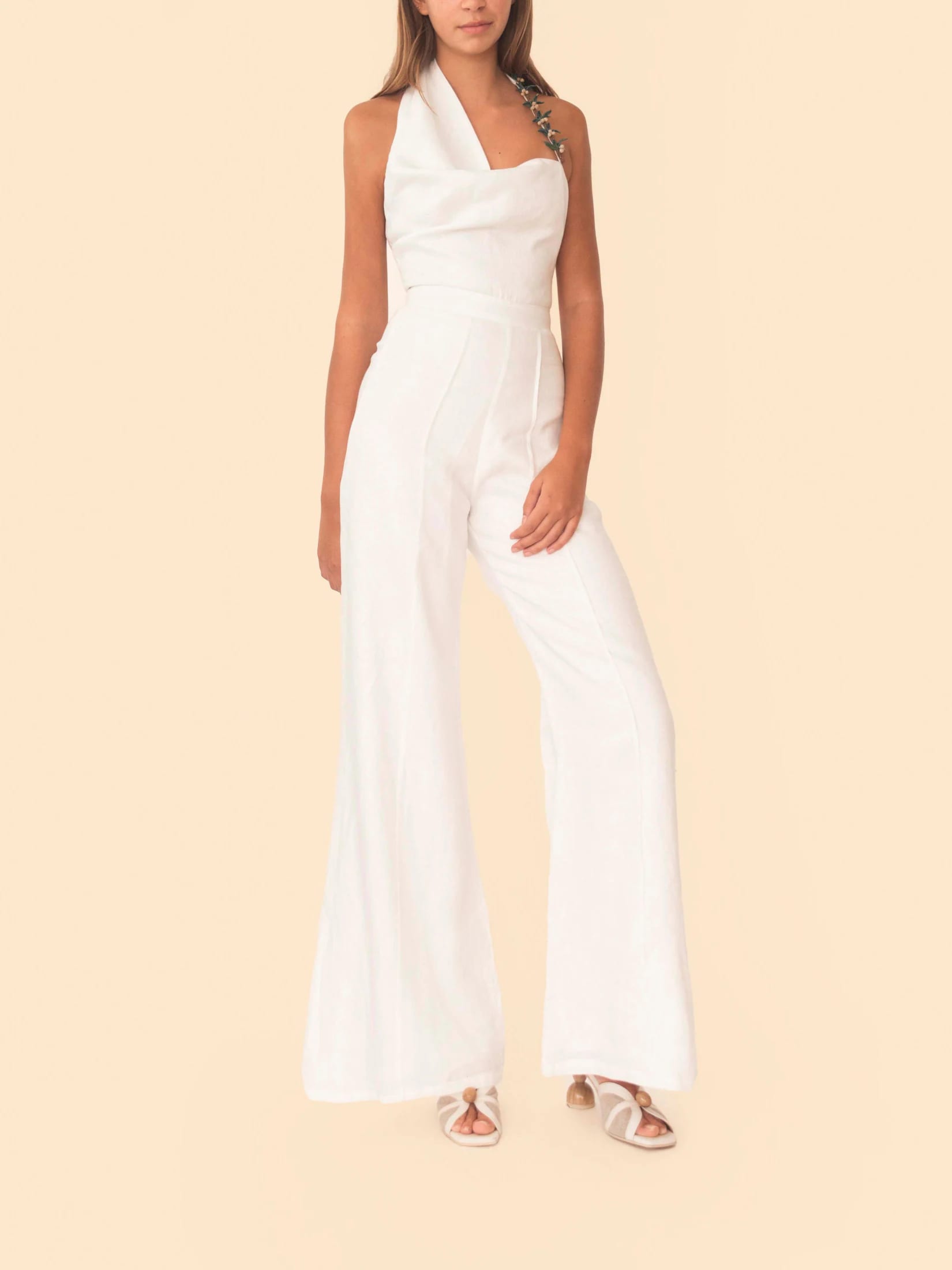 ZANE JUMPSUIT IVORY - imagen 4