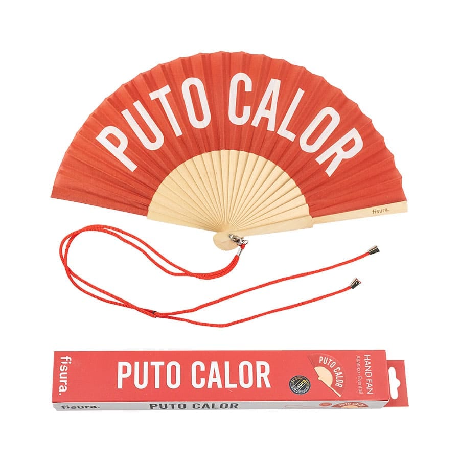 Abanico Puto Calor Rojo - imagen 1