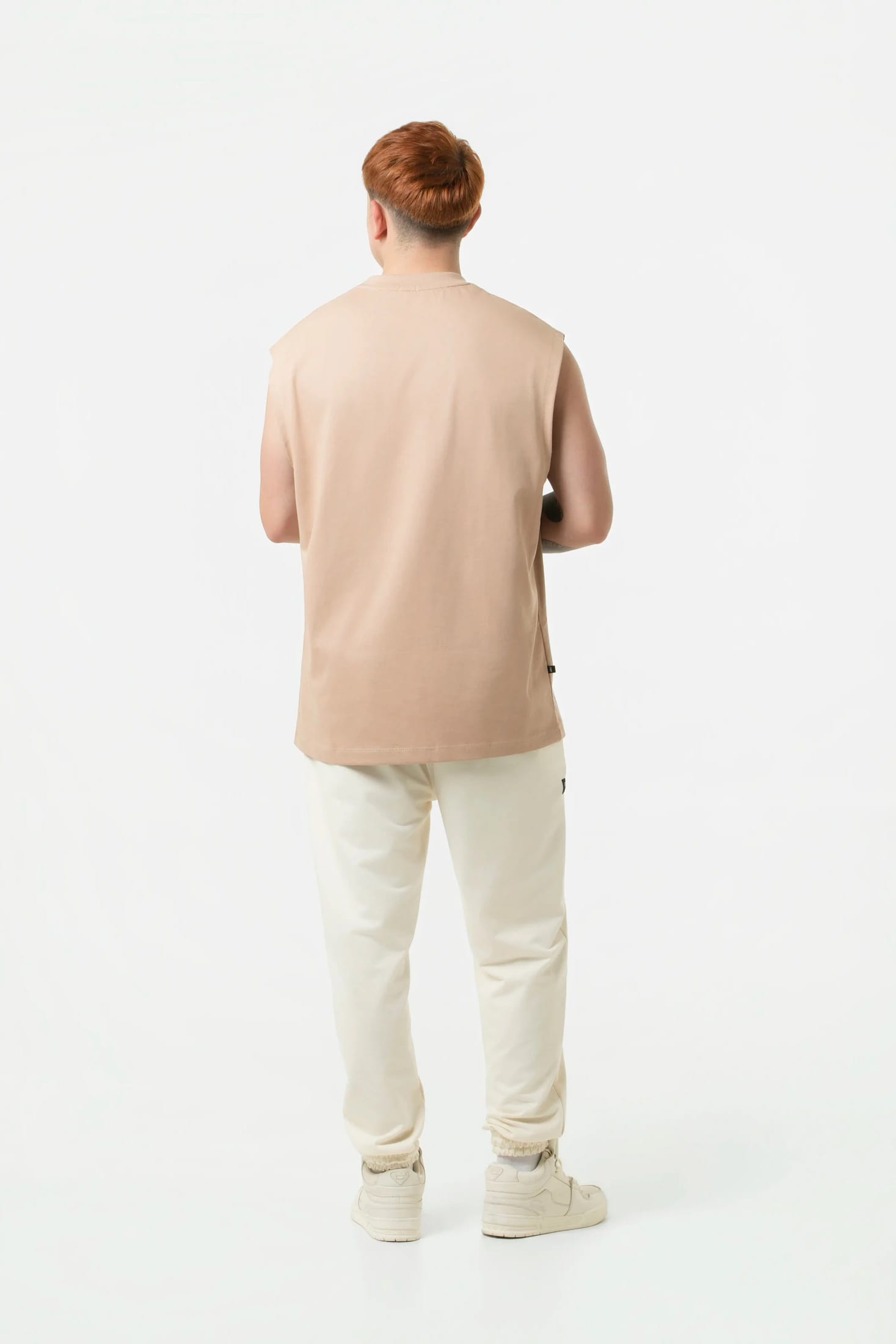 PANTALON JOGG COLOR IVORY - imagen 6