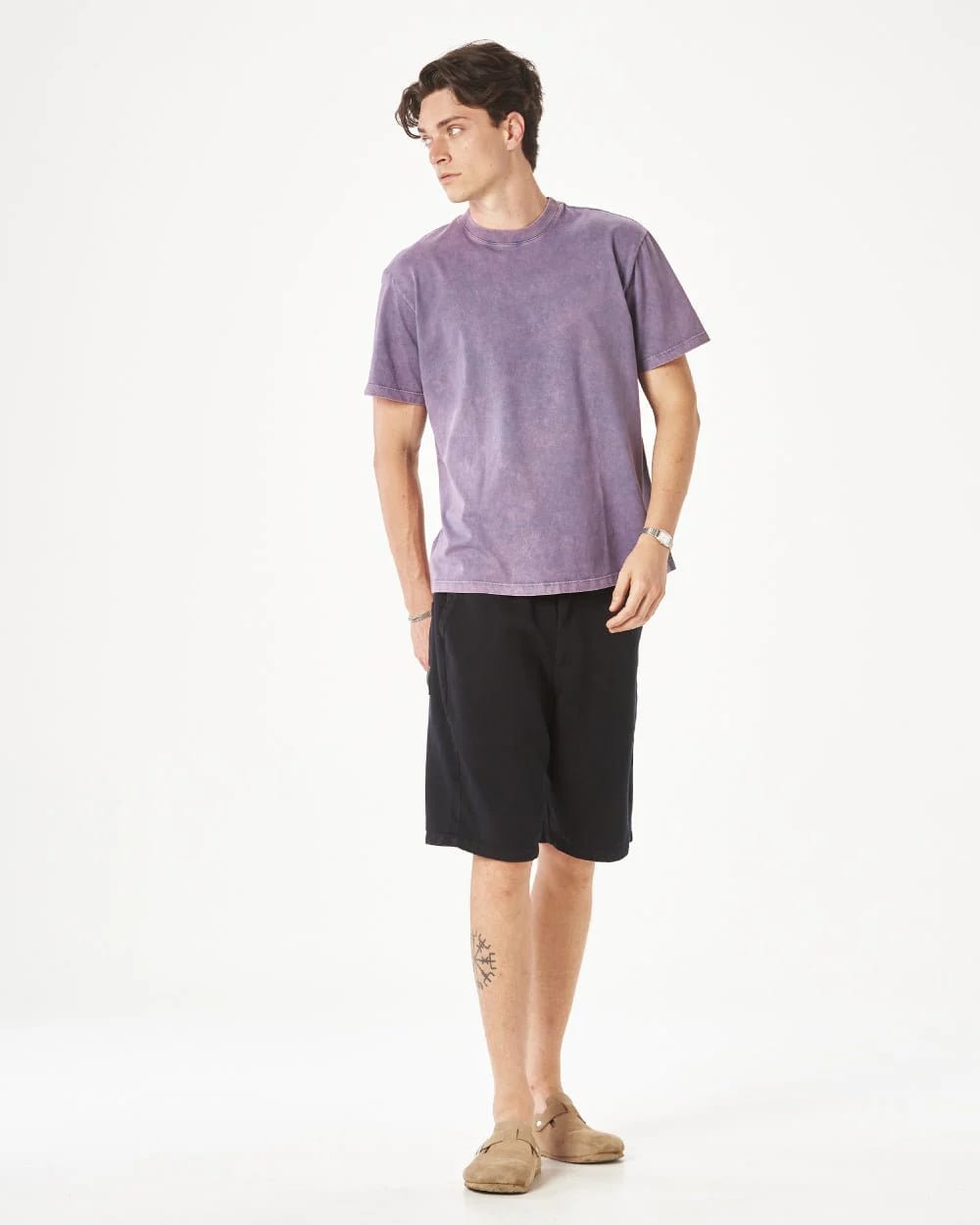 WASHED PURPLE TEE - imagen 9