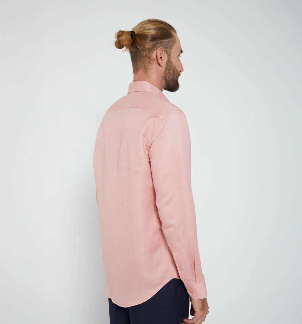 Camisa para hombre de lino - imagen 10