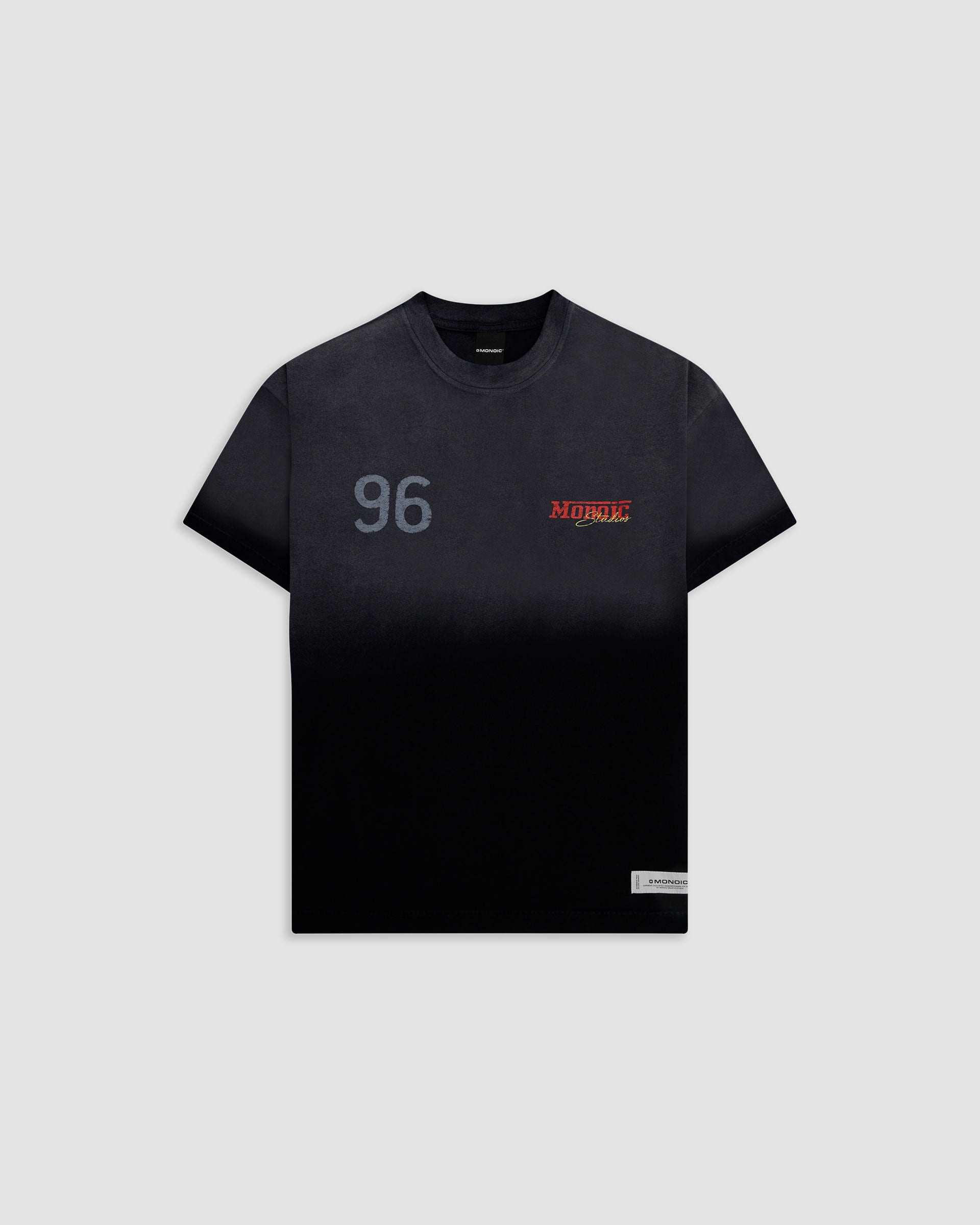 Camiseta Oversized Fit Monza - Negro Desgastado - imagen 8