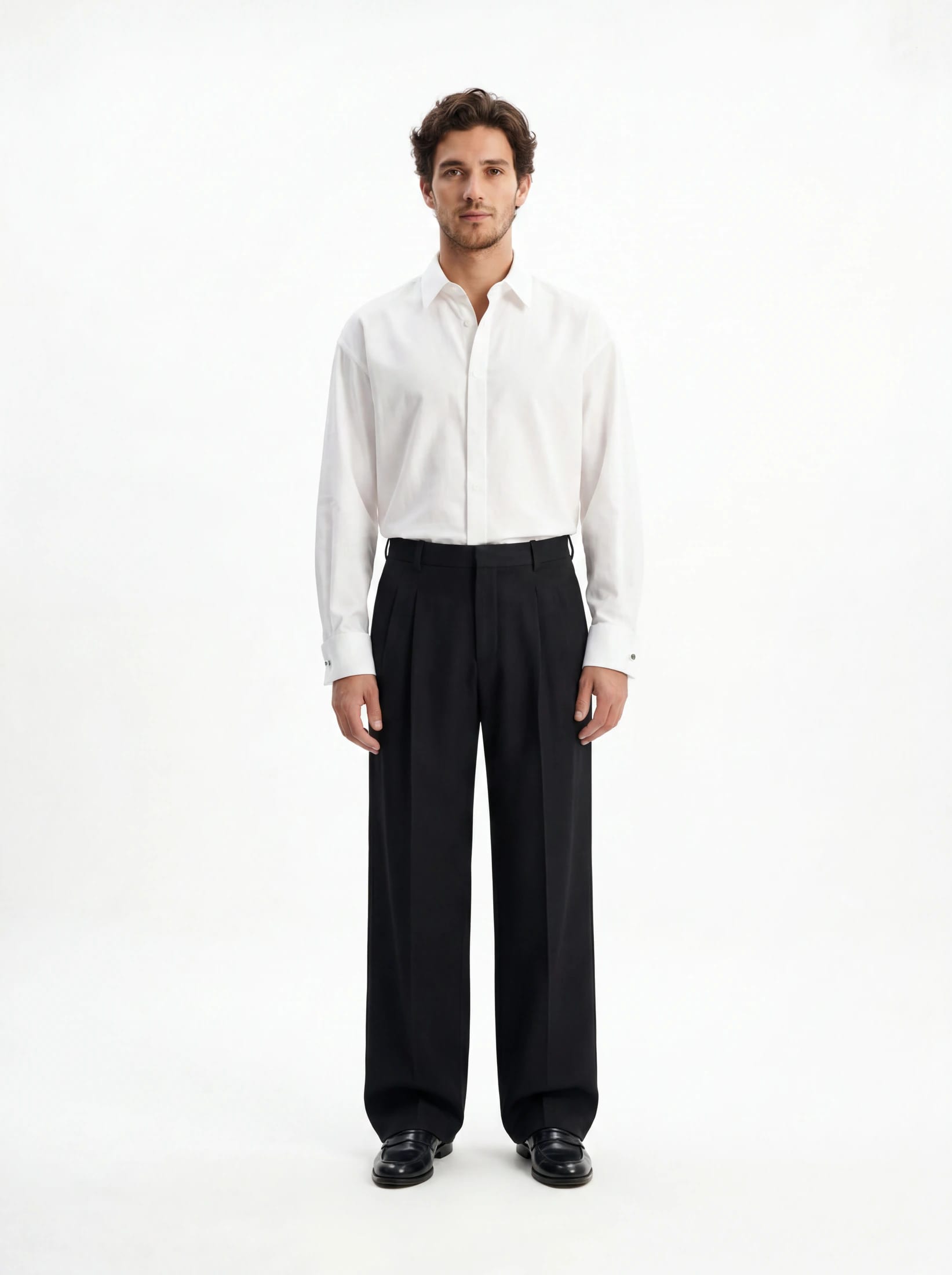 DOUBLE-PLEAT TROUSERS - imagen 2