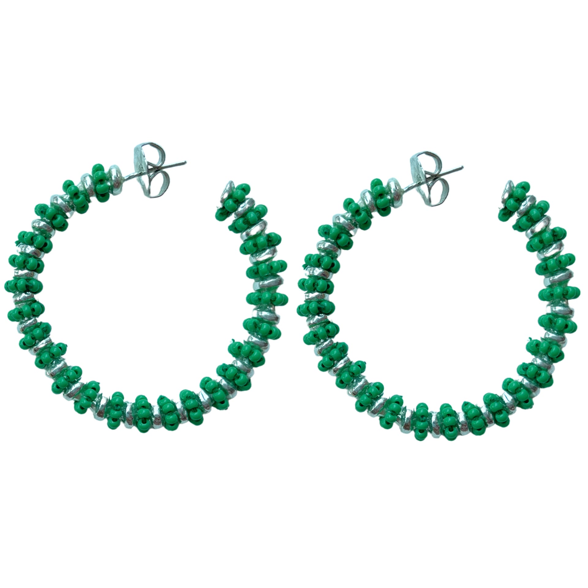 Formation Beaded Maxi Hoops - imagen 8