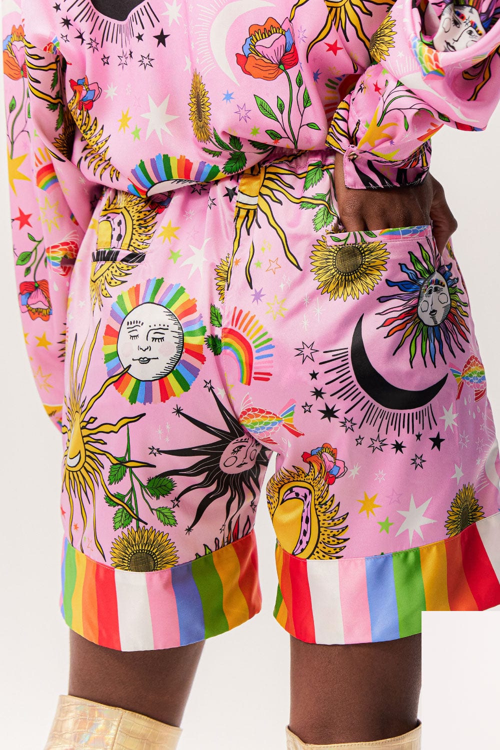 Short / Madre Luna, Padre Sol Rosa - imagen 2