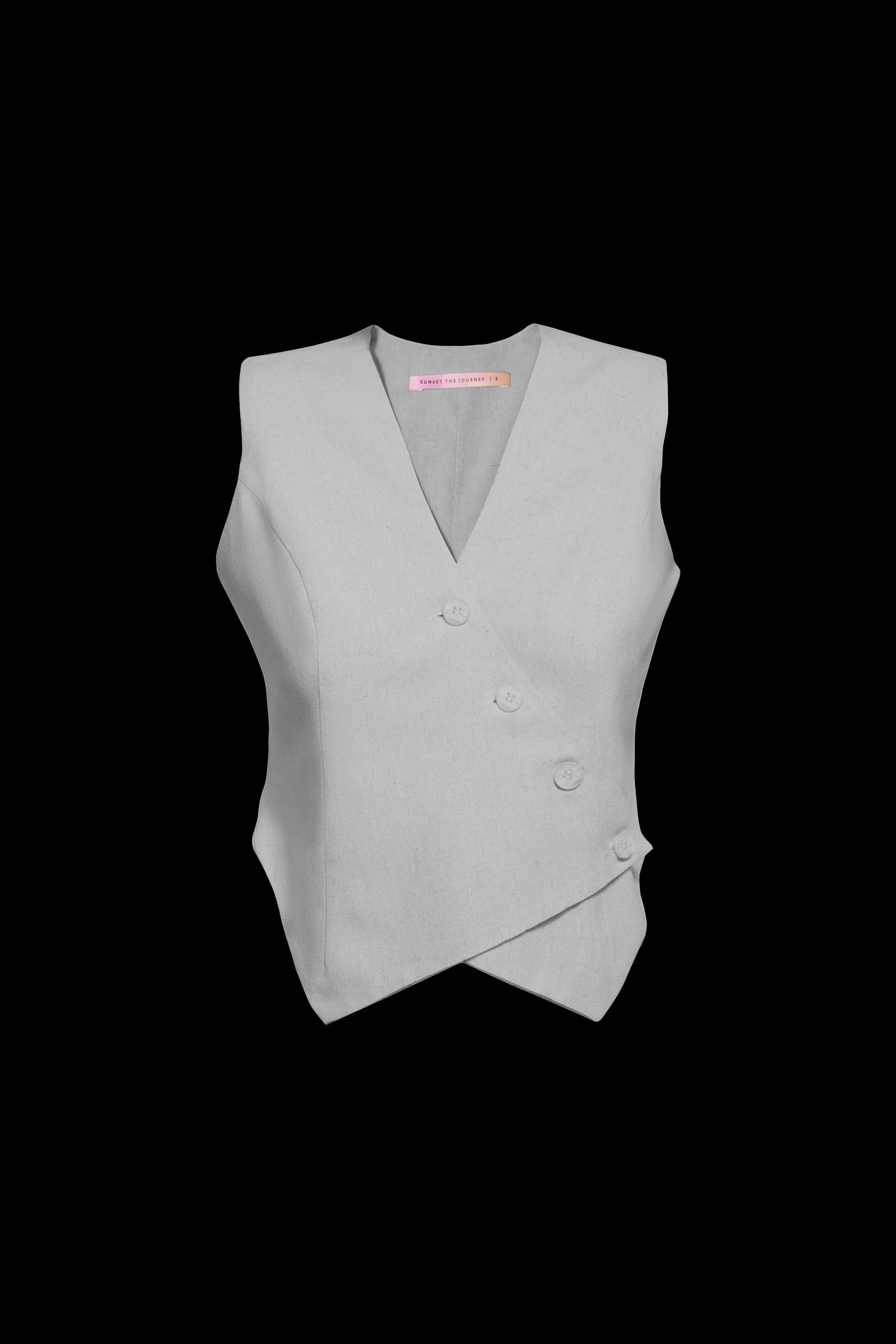 SAND STRIPE VEST (ALL COLORS) - imagen 3
