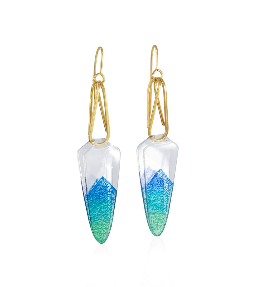 Aretes Nympha Dorado - imagen 4