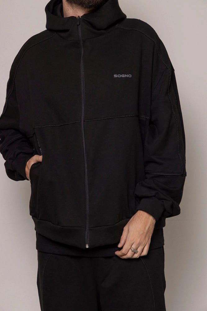 Hoodie 87/27 Sgo-Negro - imagen 2