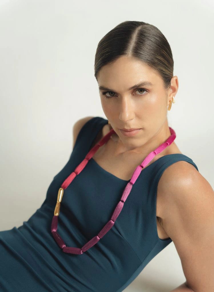 Two Graces Necklace - Woven - imagen 2