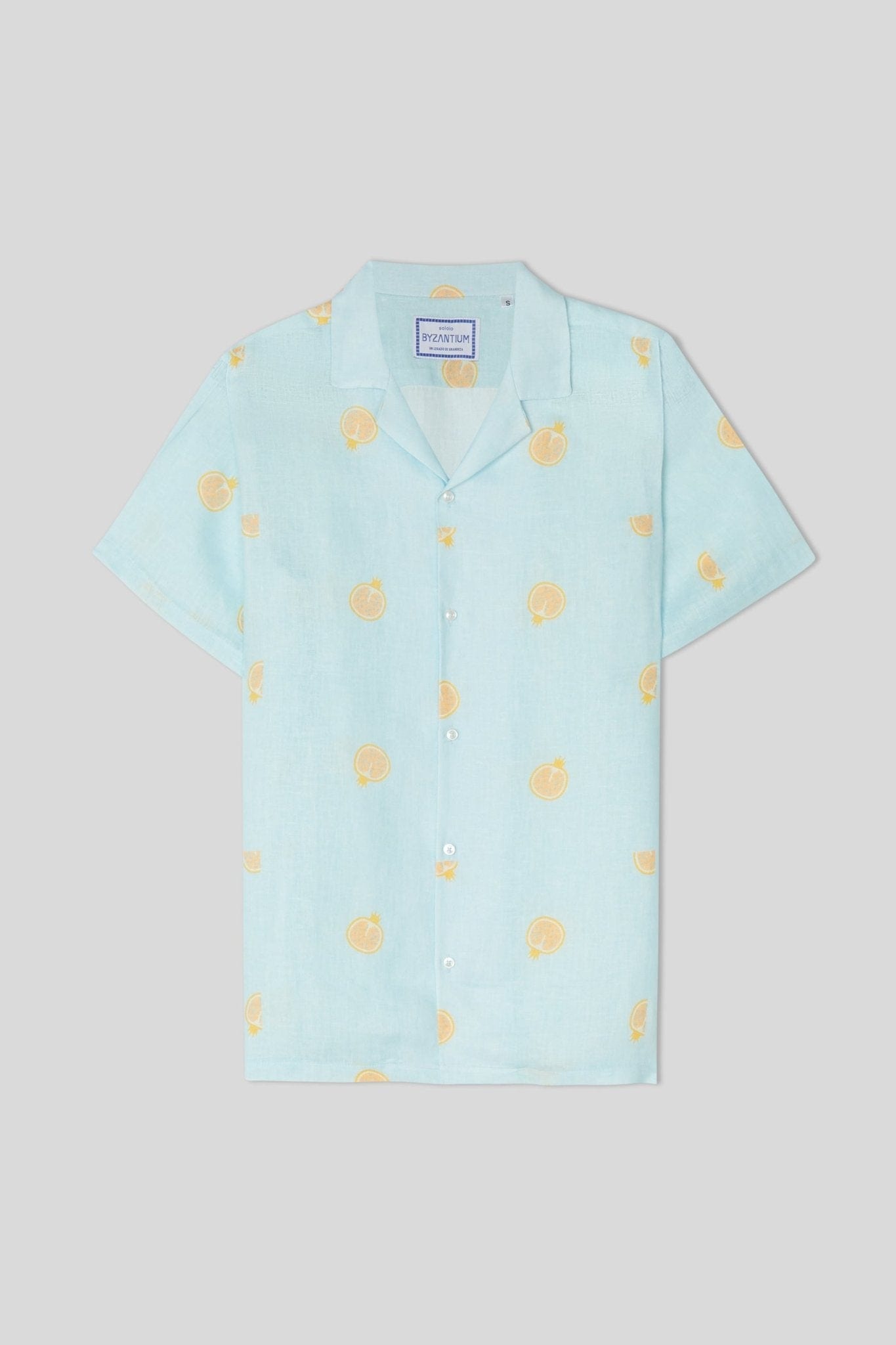 Men's bastión linen shirt sky blue - imagen 1