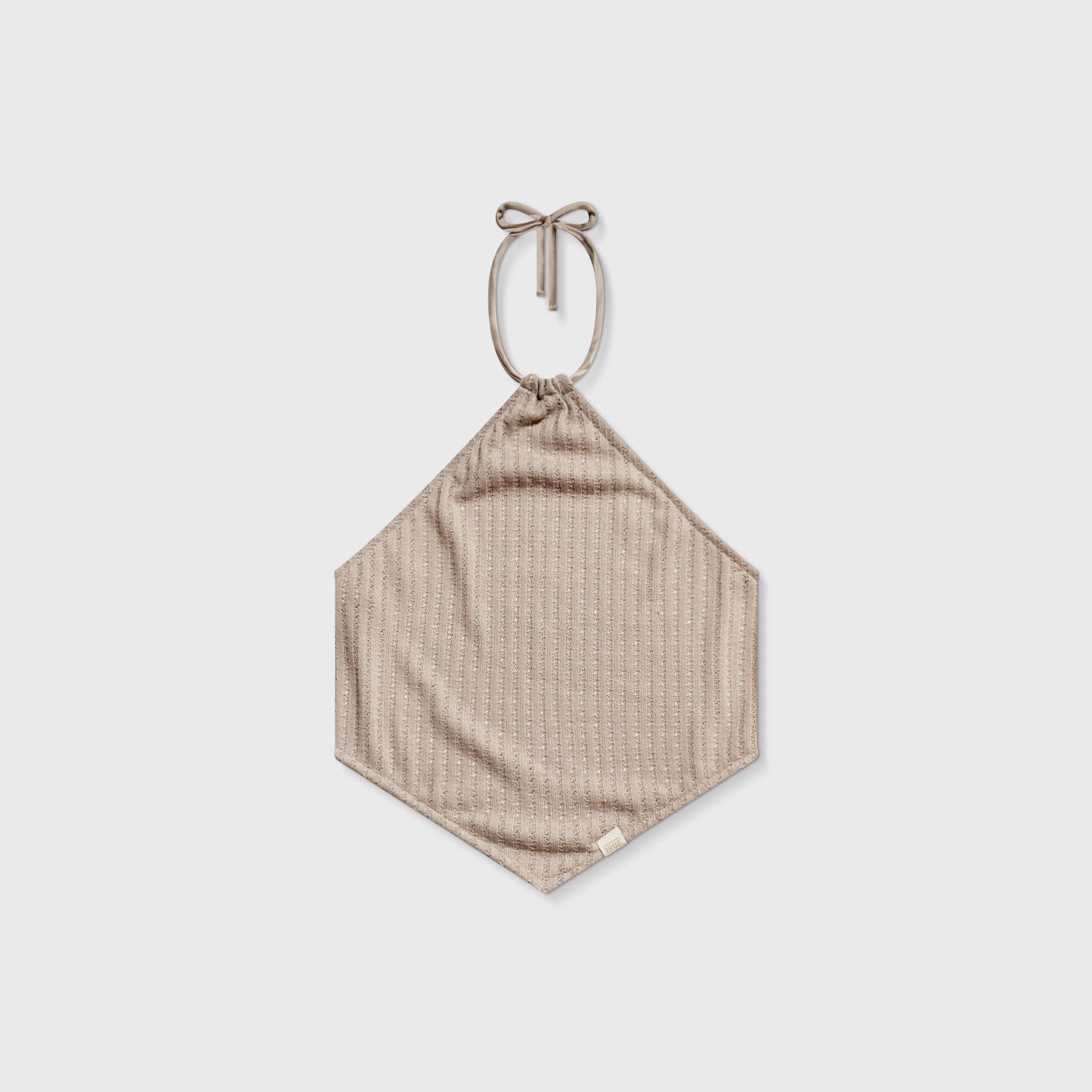 Textured Halter Top - Camel - imagen 1