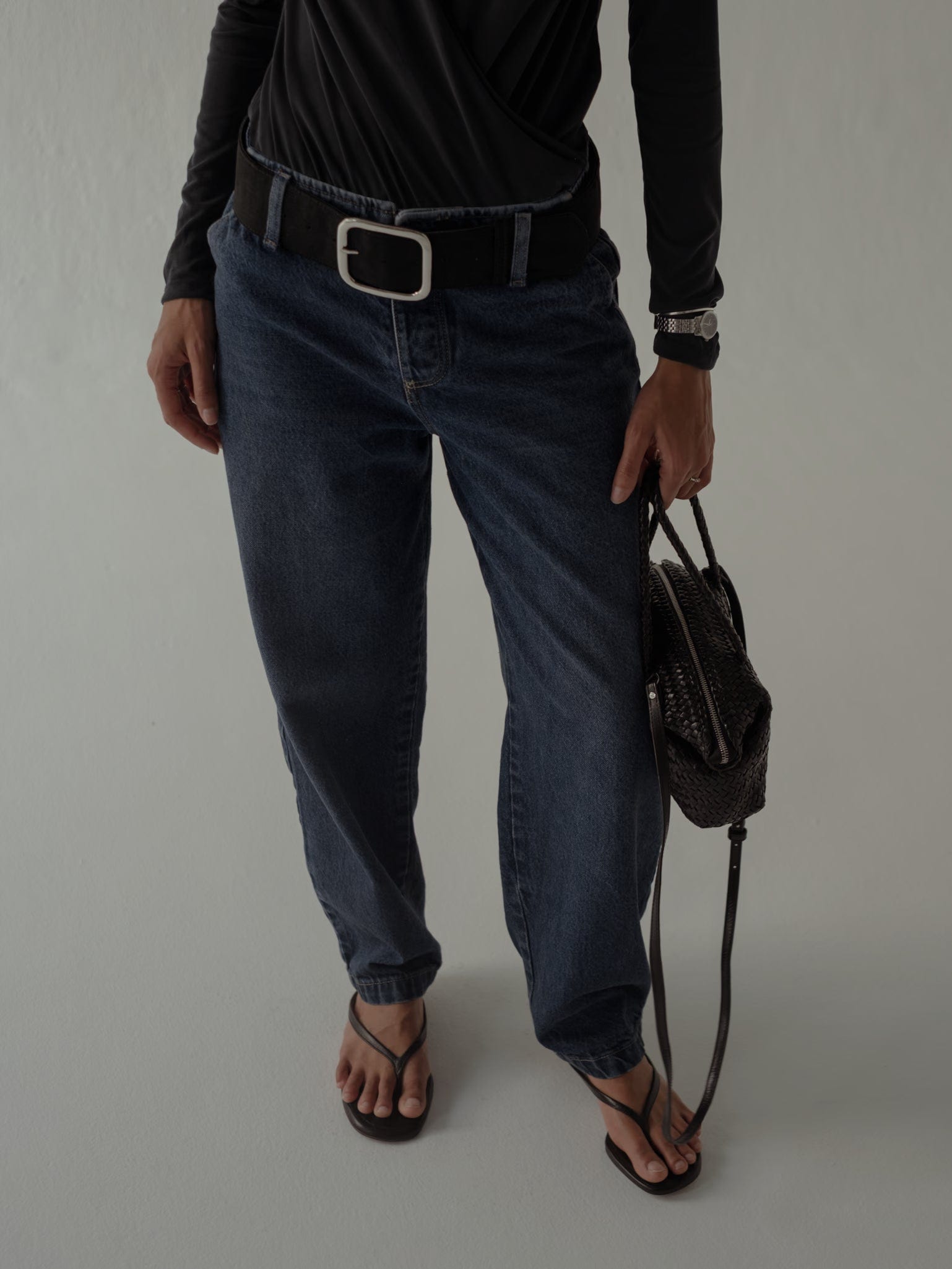 SARTORIAL BARREL JEAN - SPACE BLUE - imagen 8