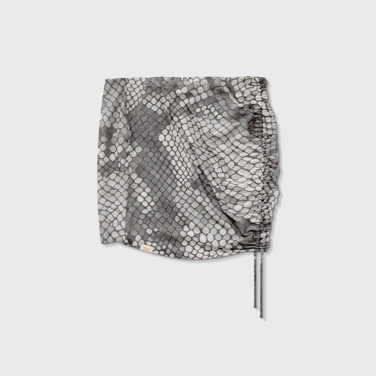 Python Mesh Mini Skirt - Gray - imagen 3
